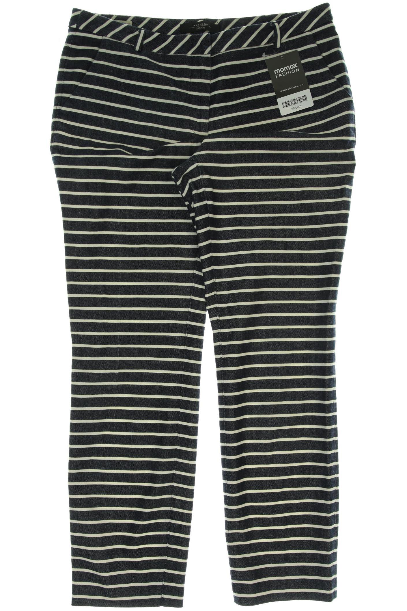 

Weekend Max Mara Damen Stoffhose, blau, Gr. 29