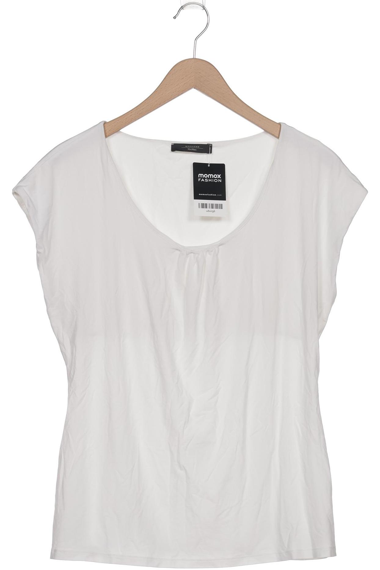 

Weekend Max Mara Damen T-Shirt, weiß, Gr. 44