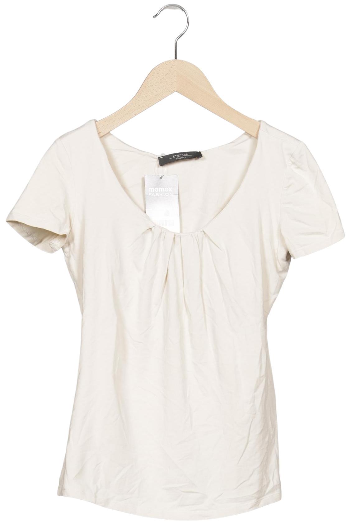 

Weekend Max Mara Damen T-Shirt, cremeweiß, Gr. 36