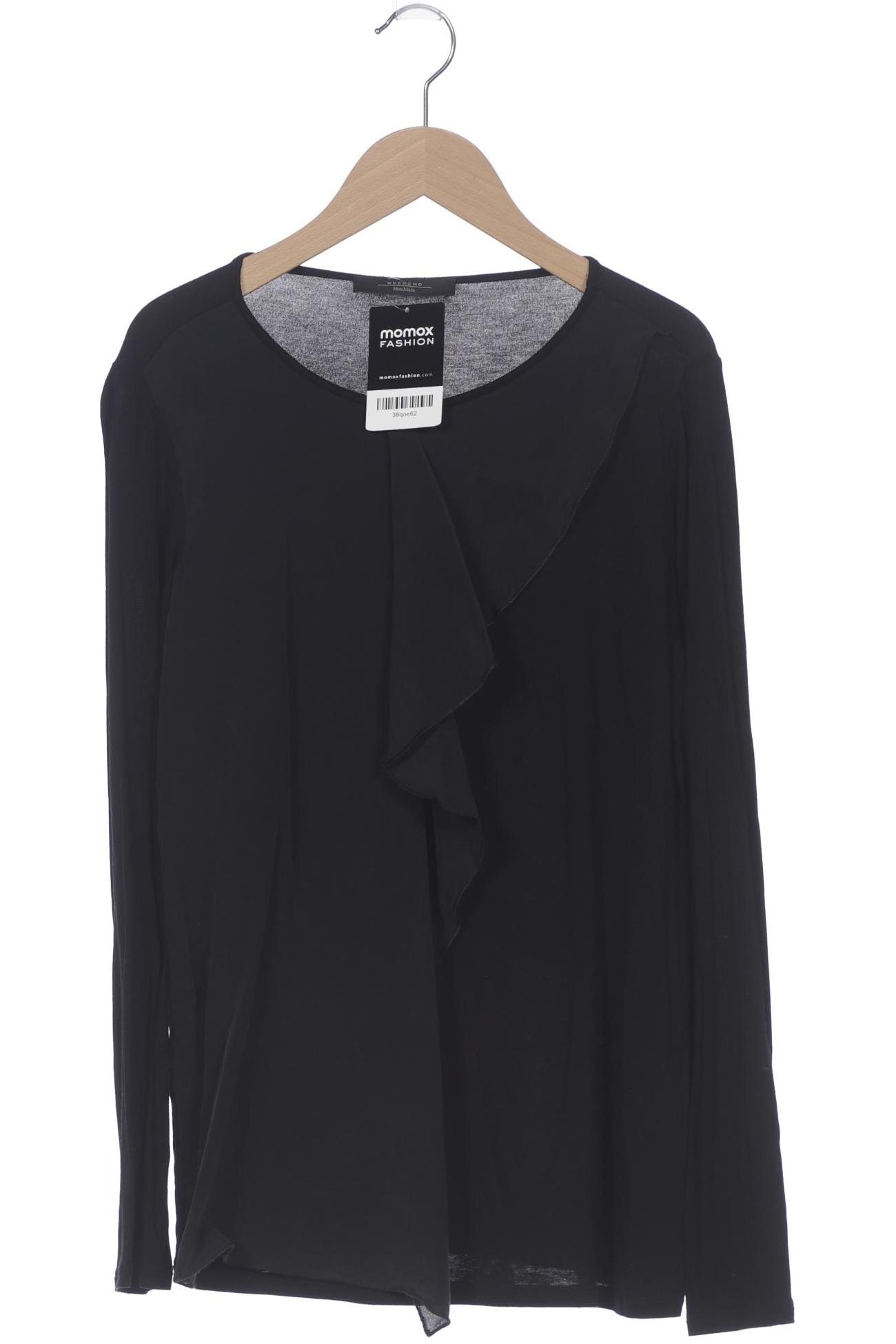 

Weekend Max Mara Damen Langarmshirt, schwarz, Gr. 36