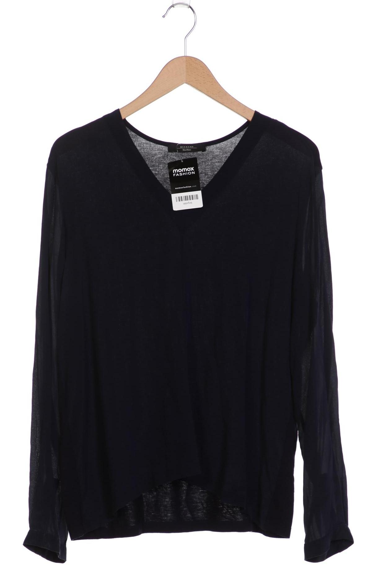 

Weekend Max Mara Damen Langarmshirt, marineblau, Gr. 44