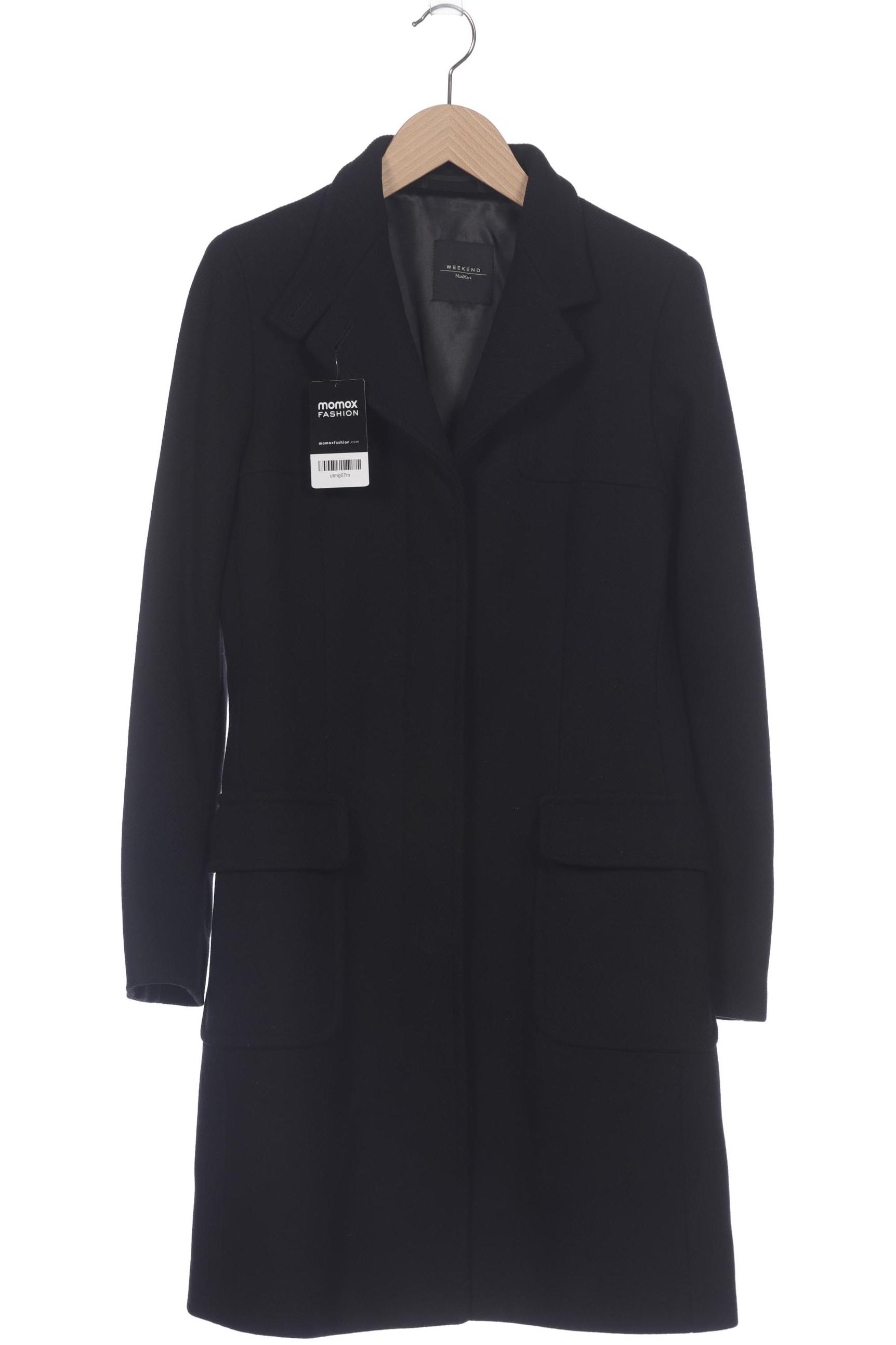 

Weekend Max Mara Damen Mantel, schwarz, Gr. 36