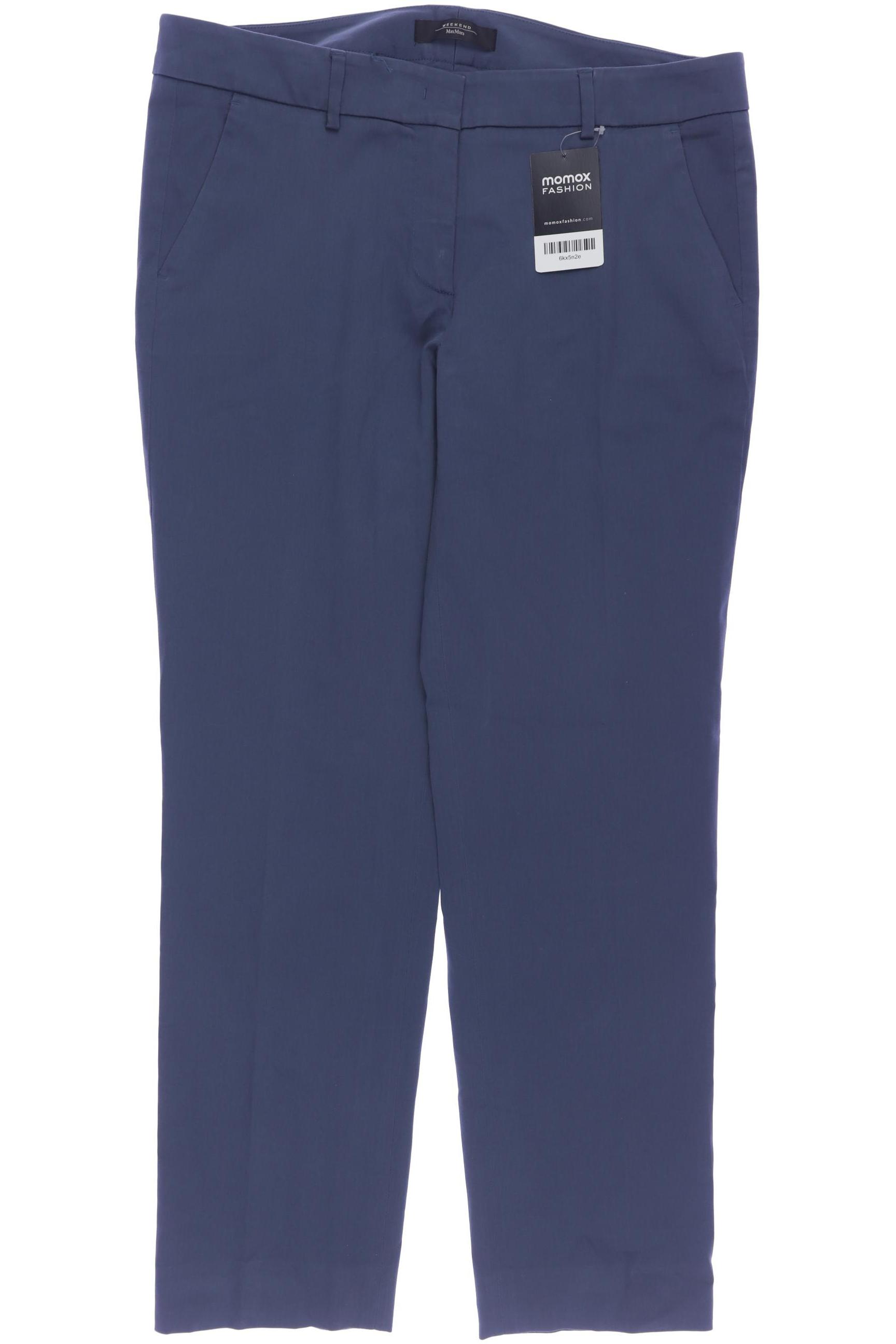 

Weekend Max Mara Damen Stoffhose, blau, Gr. 44