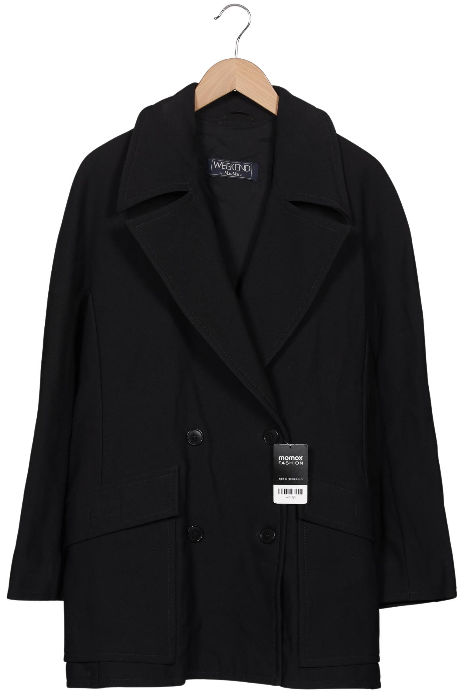 

Weekend Max Mara Damen Mantel, schwarz, Gr. 38