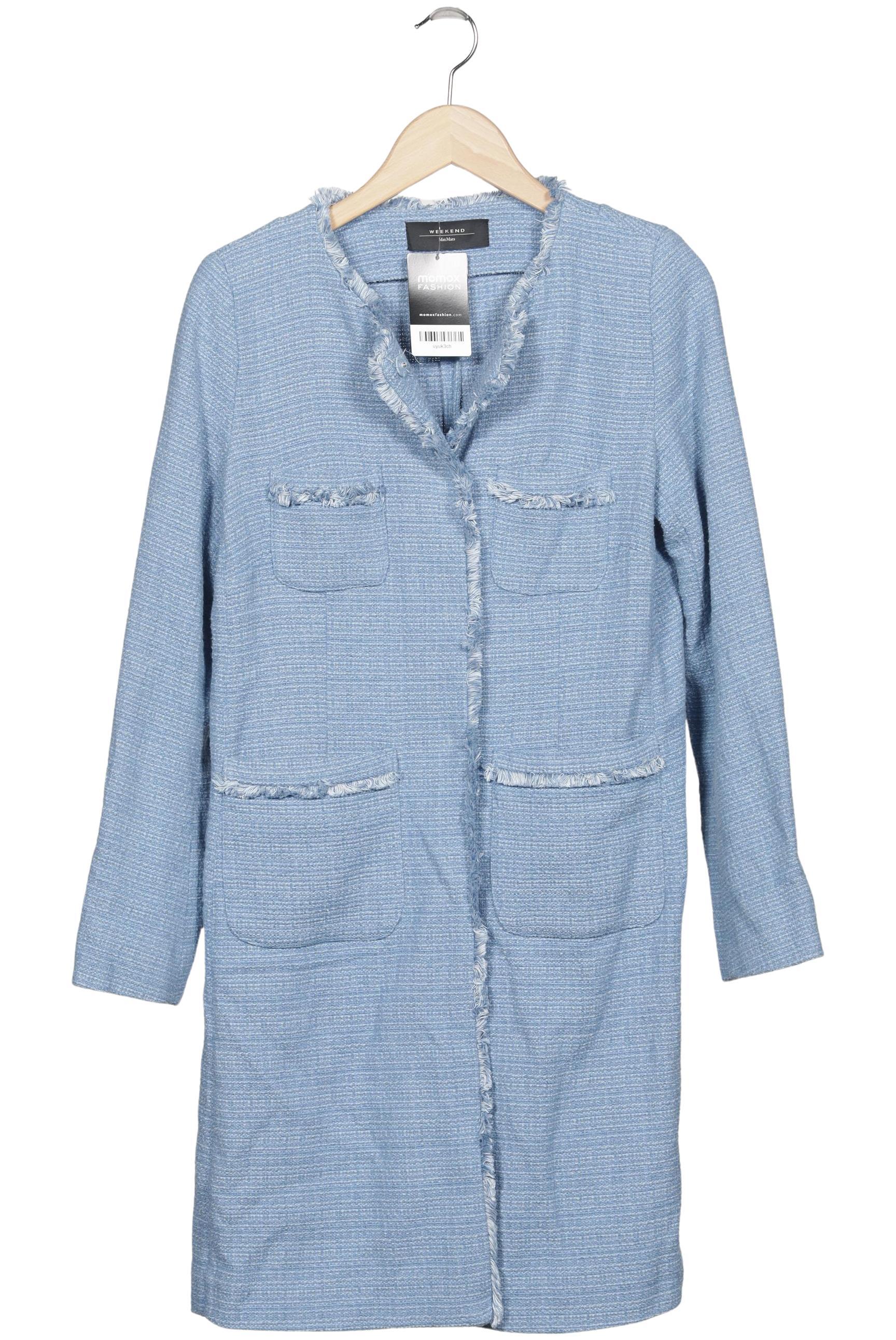 

Weekend Max Mara Damen Mantel, hellblau, Gr. 36