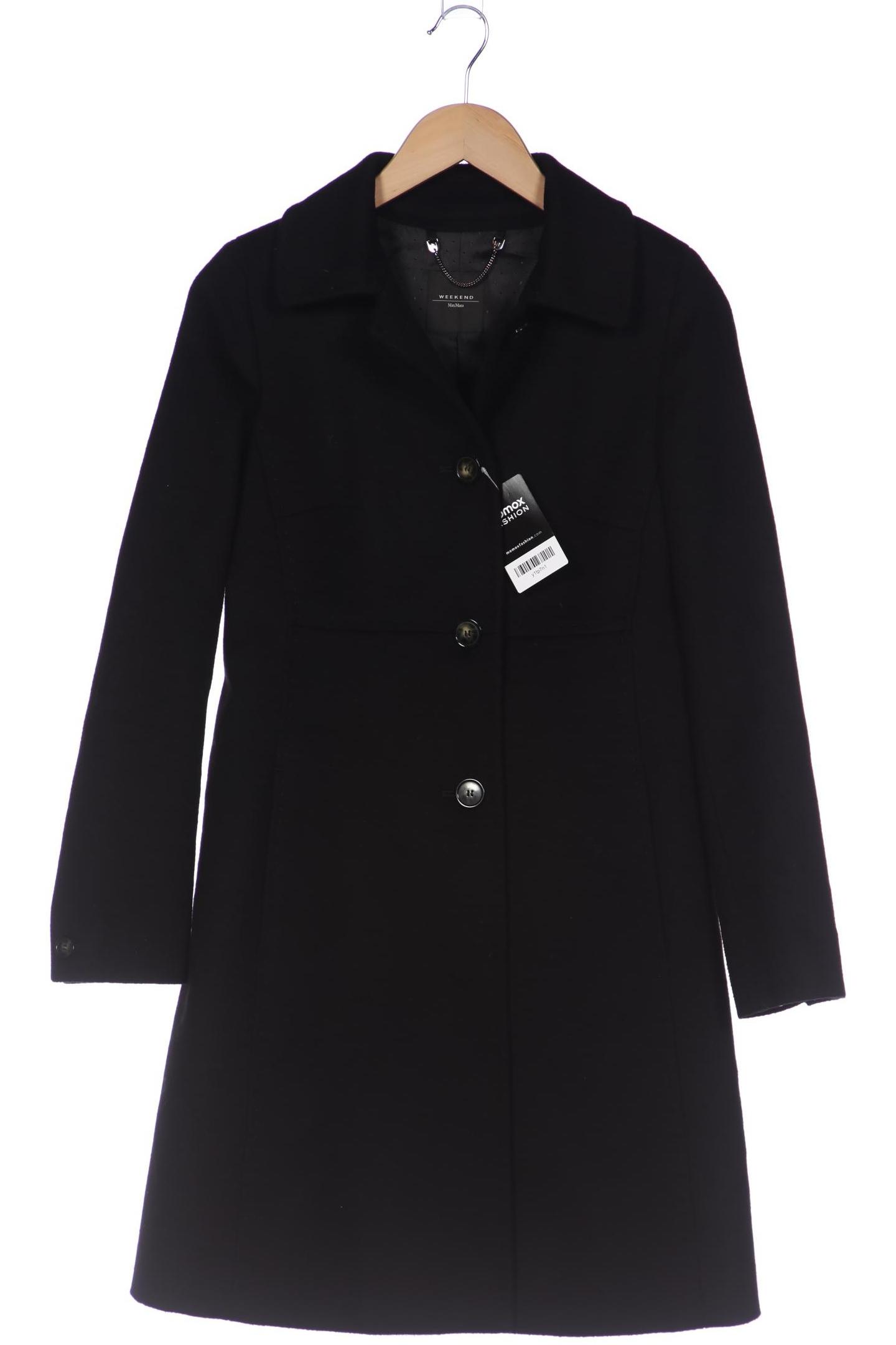 

Weekend Max Mara Damen Mantel, schwarz, Gr. 36