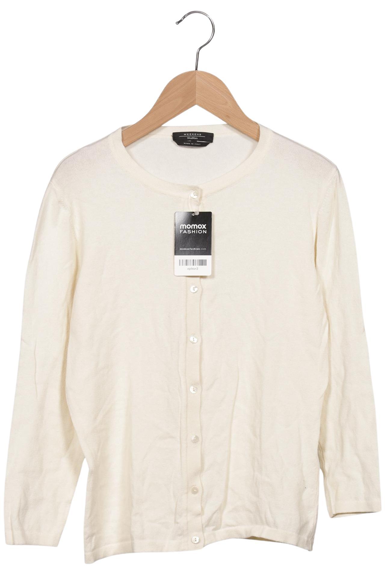 

Weekend Max Mara Damen Strickjacke, cremeweiß, Gr. 38