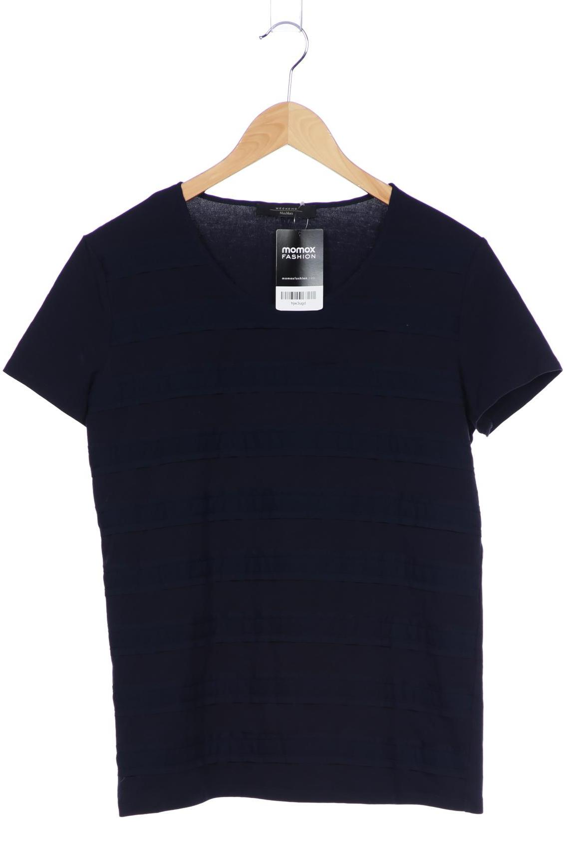 

Weekend Max Mara Damen T-Shirt, marineblau, Gr. 38