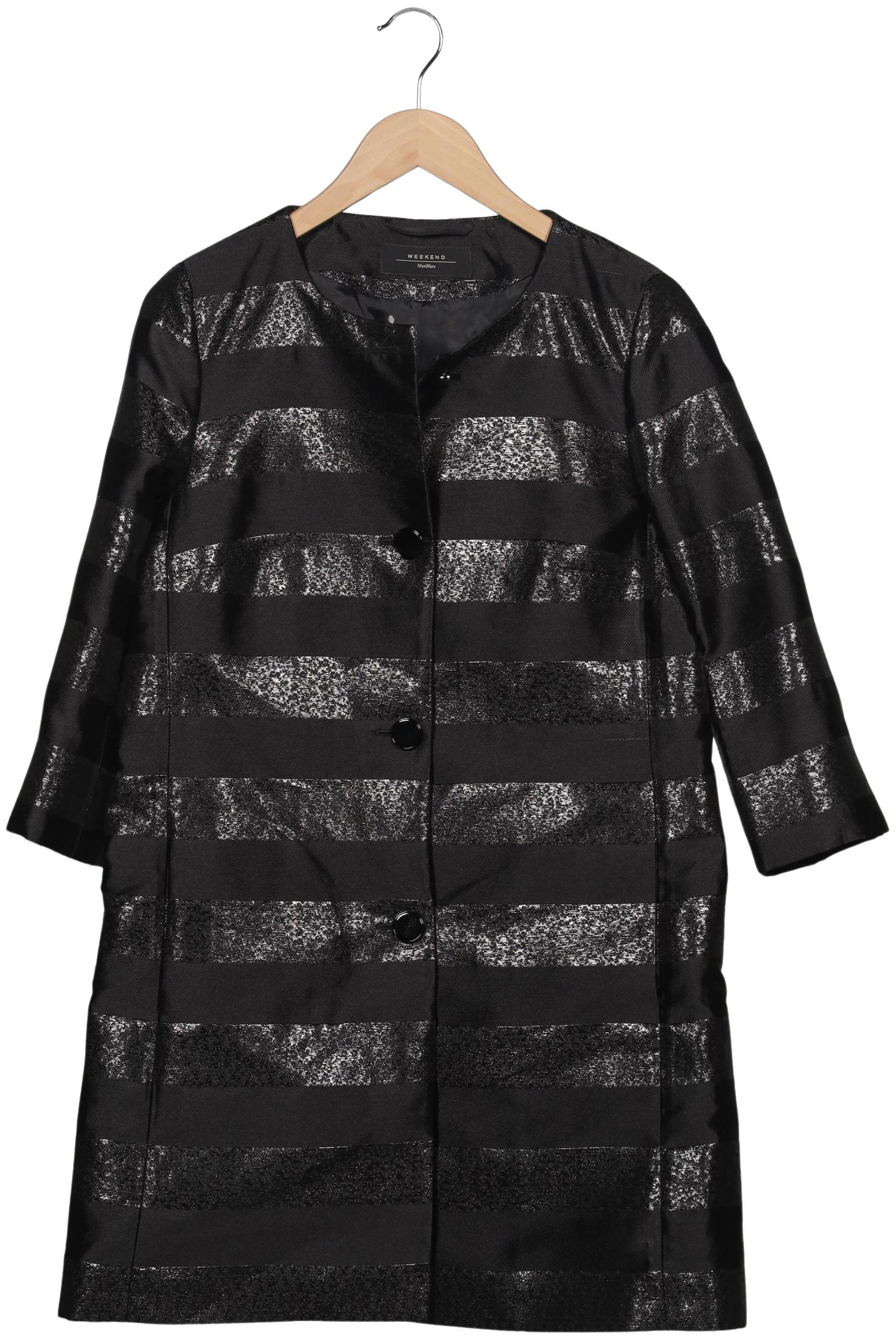 

Weekend Max Mara Damen Mantel, schwarz, Gr. 40