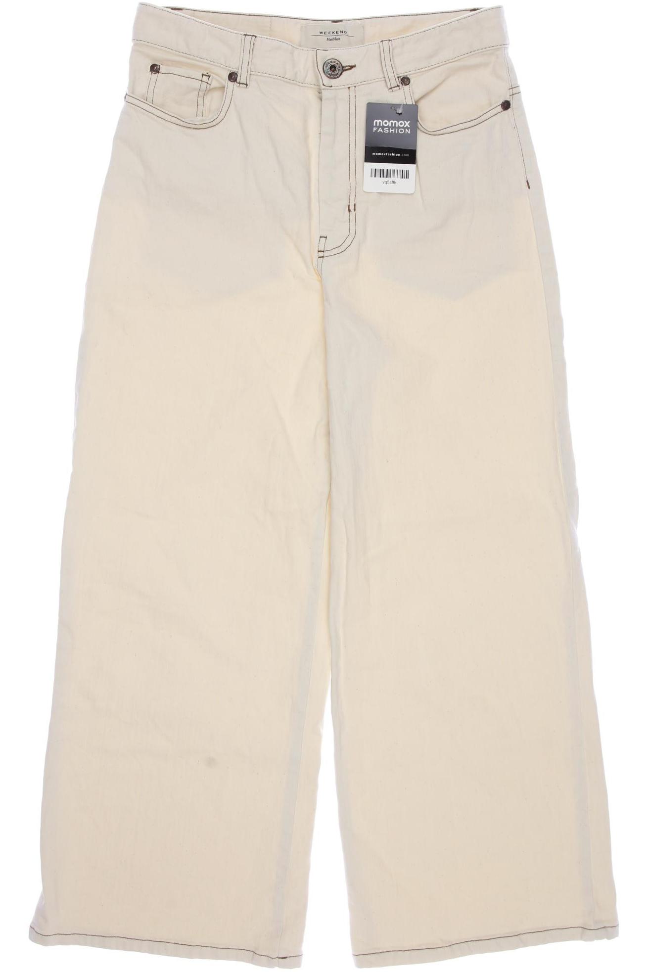 

Weekend Max Mara Damen Jeans, cremeweiß, Gr. 38
