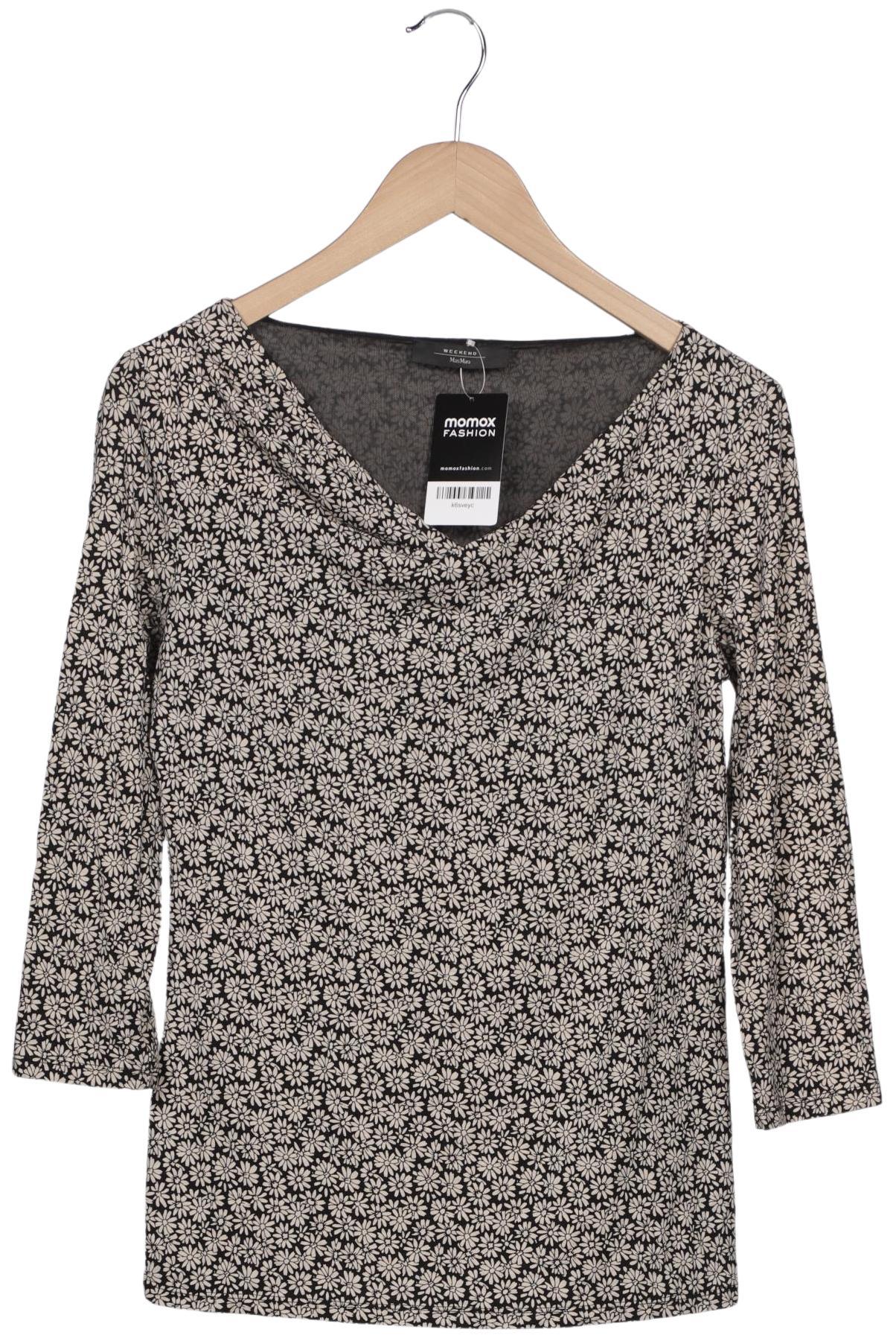 

Weekend Max Mara Damen Langarmshirt, schwarz, Gr. 36