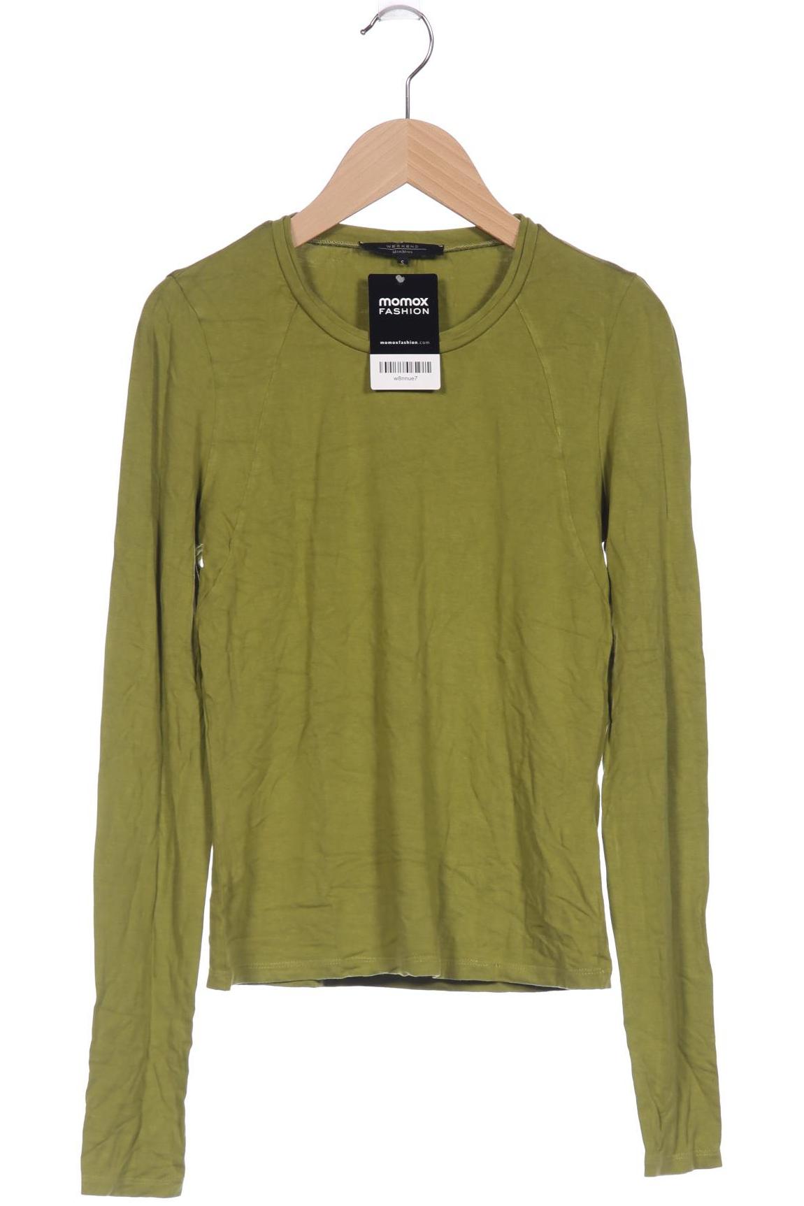 

Weekend Max Mara Damen Langarmshirt, grün, Gr. 36