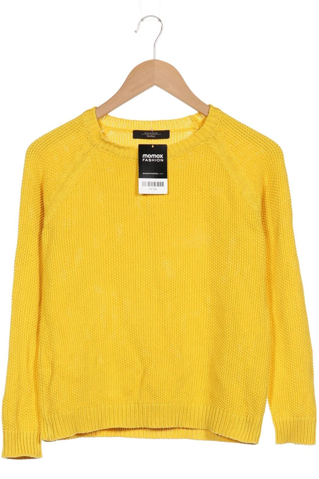 

Weekend Max Mara Damen Pullover, gelb, Gr. 36
