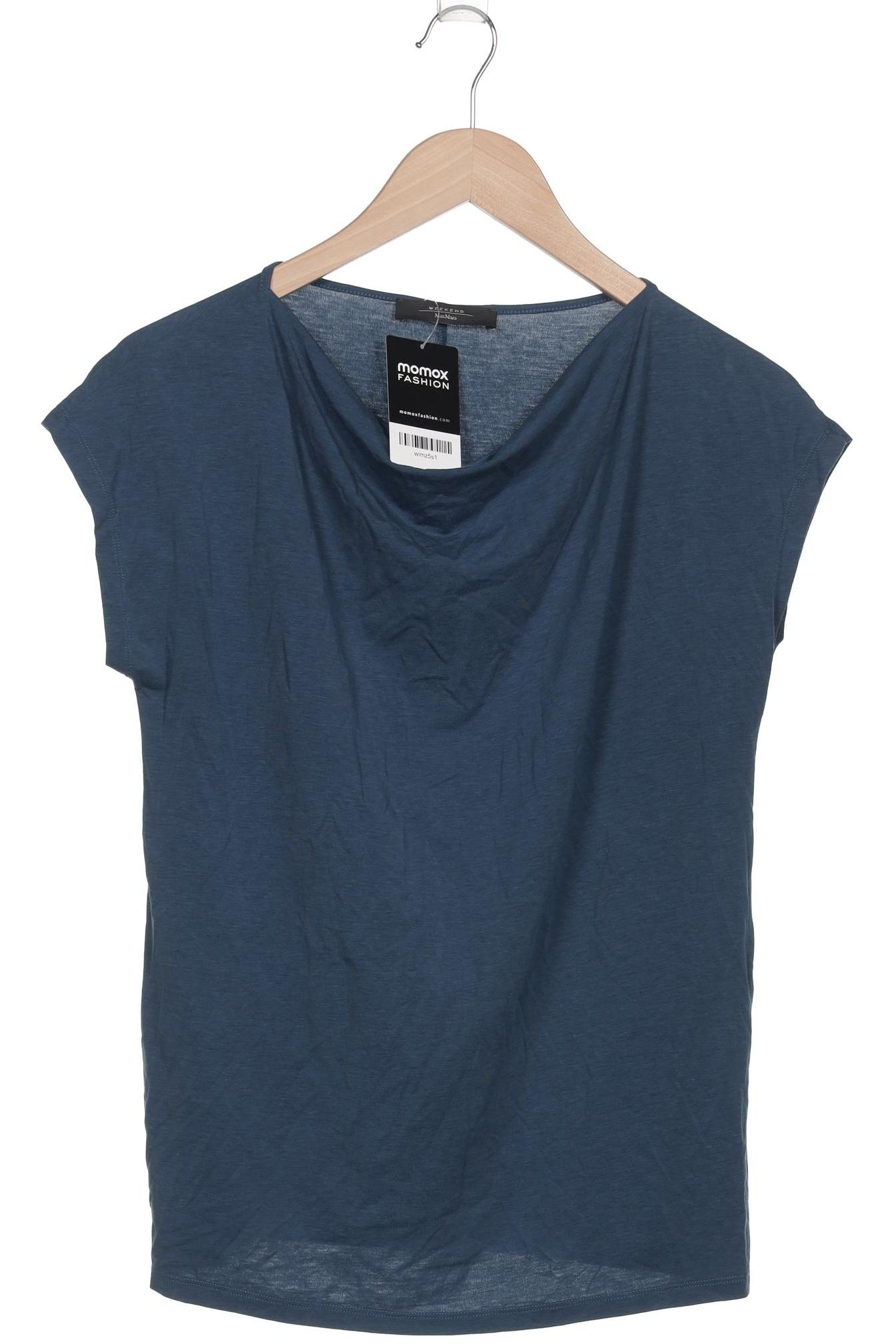 

Weekend Max Mara Damen T-Shirt, marineblau, Gr. 38