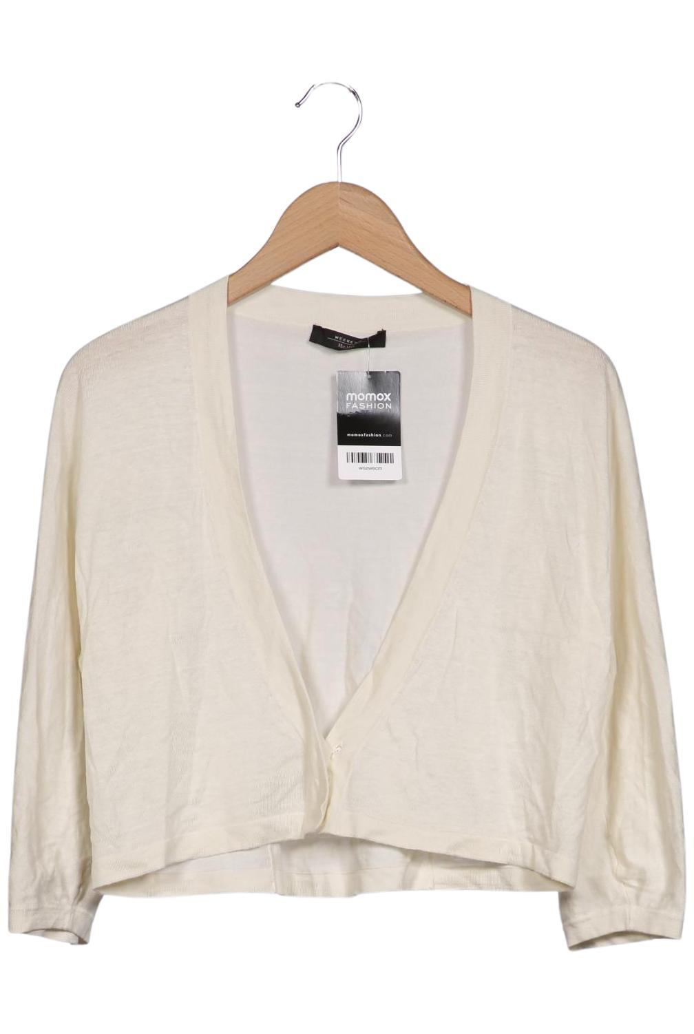 

Weekend Max Mara Damen Strickjacke, cremeweiß, Gr. 44