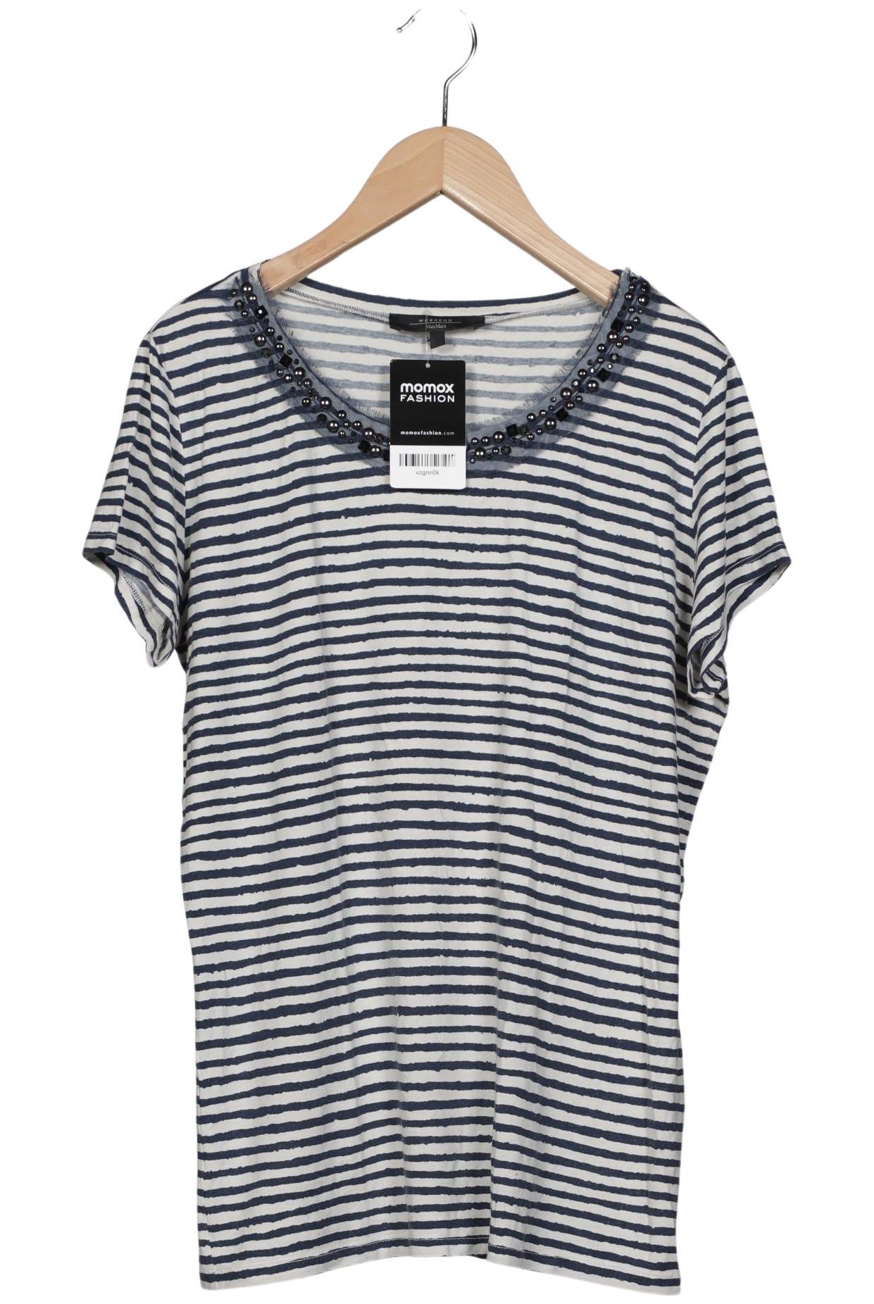 

Weekend Max Mara Damen T-Shirt, marineblau, Gr. 44