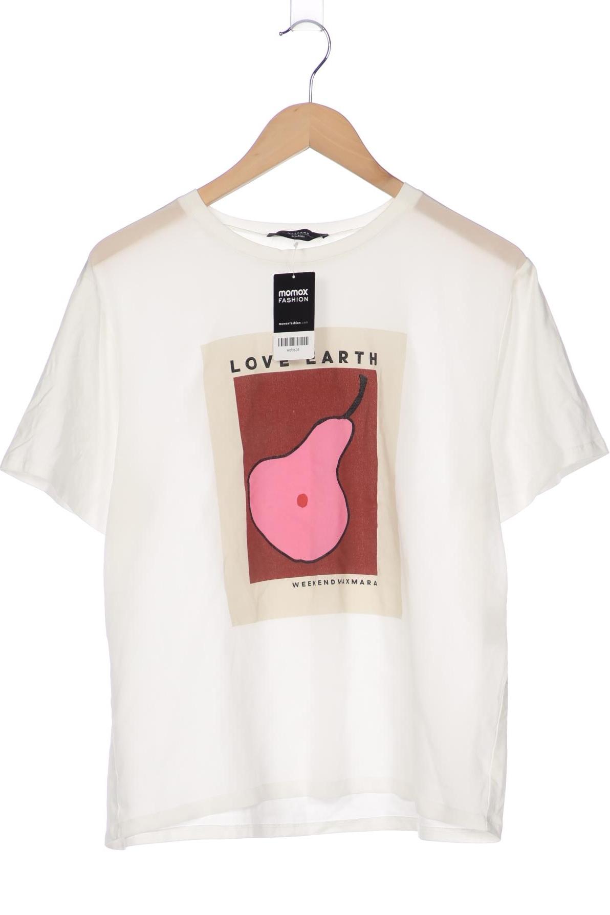

Weekend Max Mara Damen T-Shirt, weiß, Gr. 46
