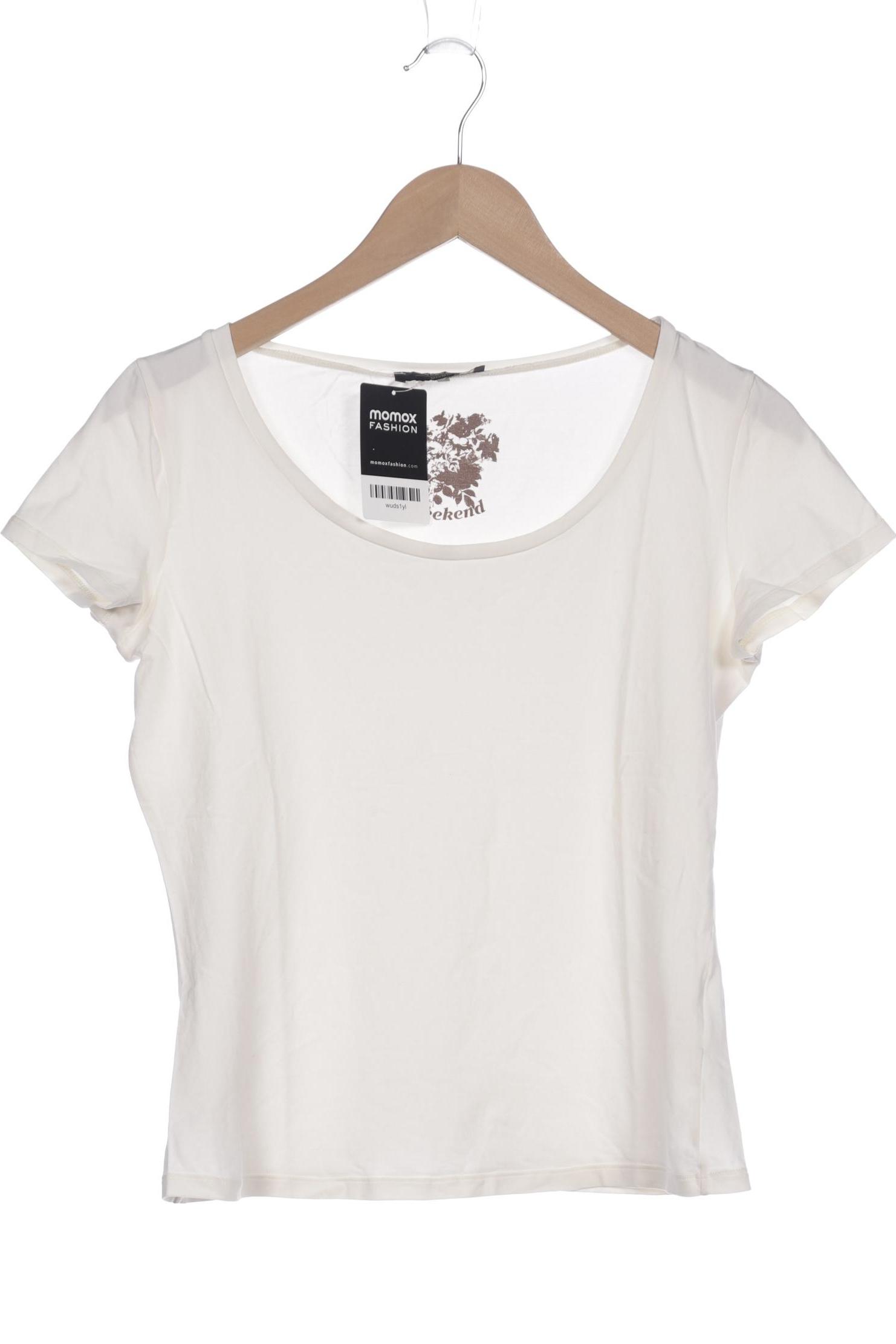 

Weekend Max Mara Damen T-Shirt, cremeweiß, Gr. 38