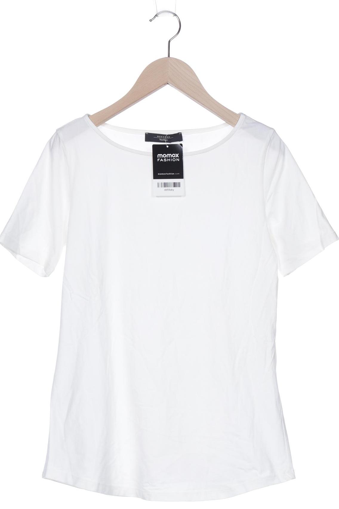 

Weekend Max Mara Damen T-Shirt, cremeweiß, Gr. 36