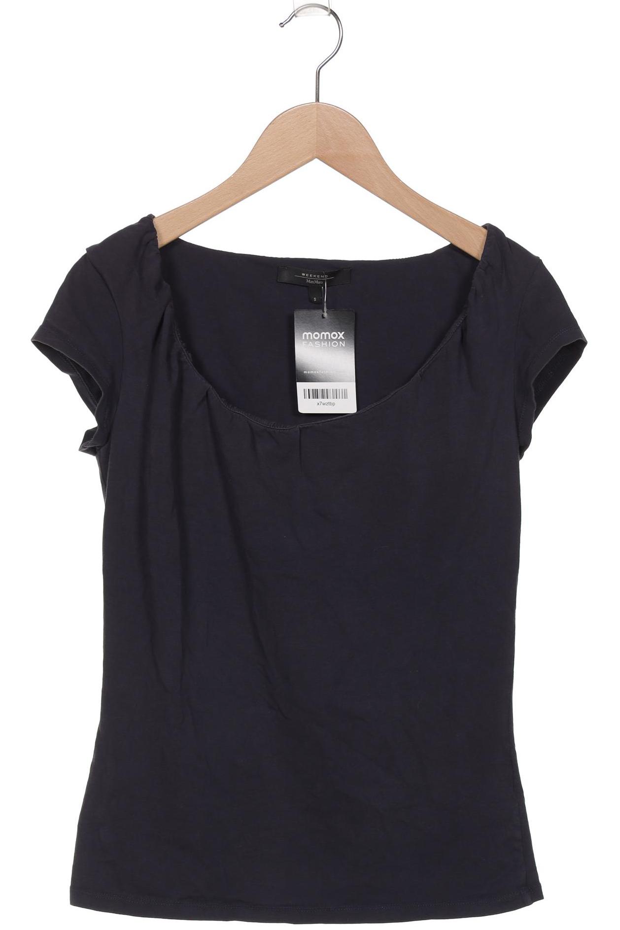

Weekend Max Mara Damen T-Shirt, marineblau, Gr. 36