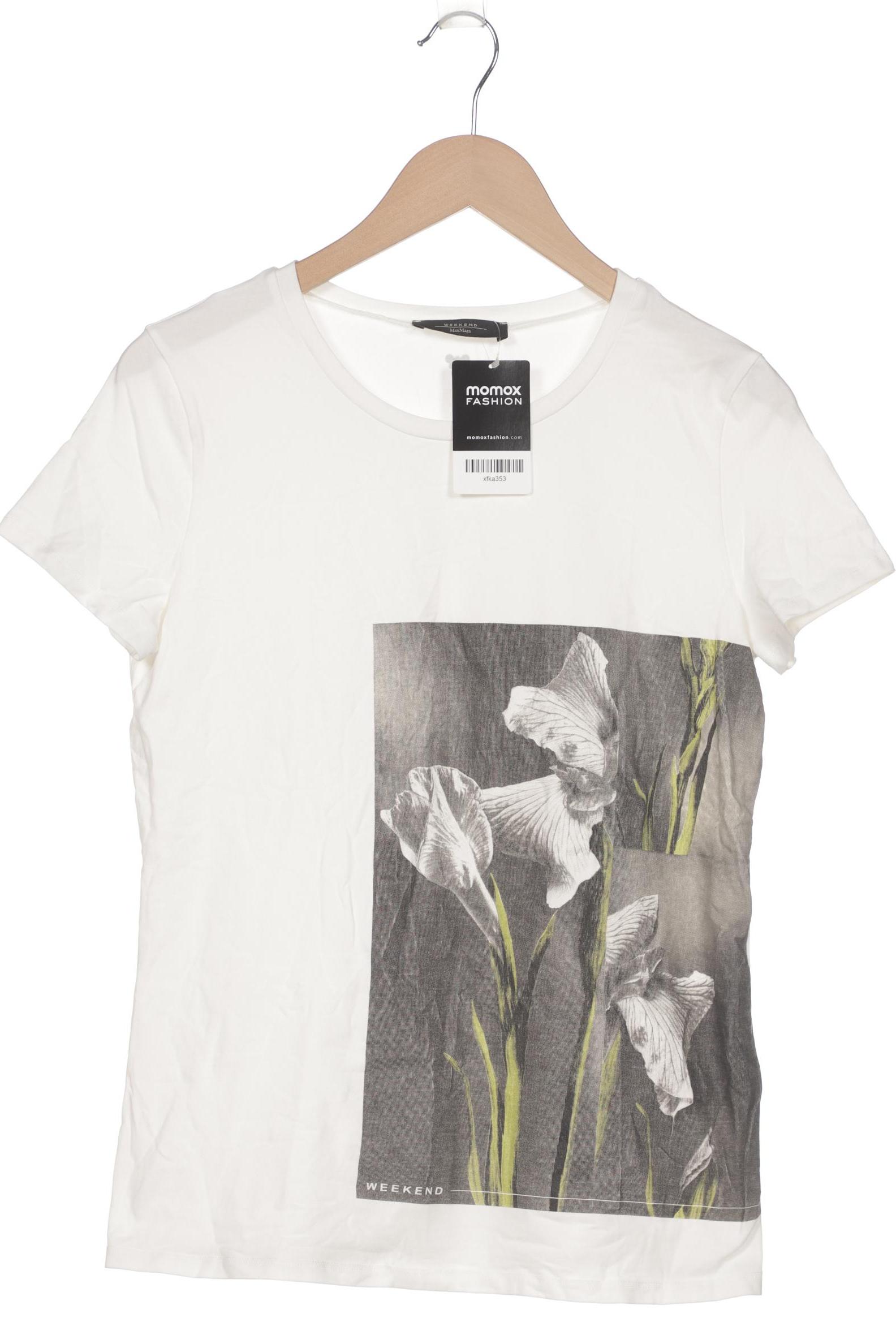 

Weekend Max Mara Damen T-Shirt, weiß, Gr. 38