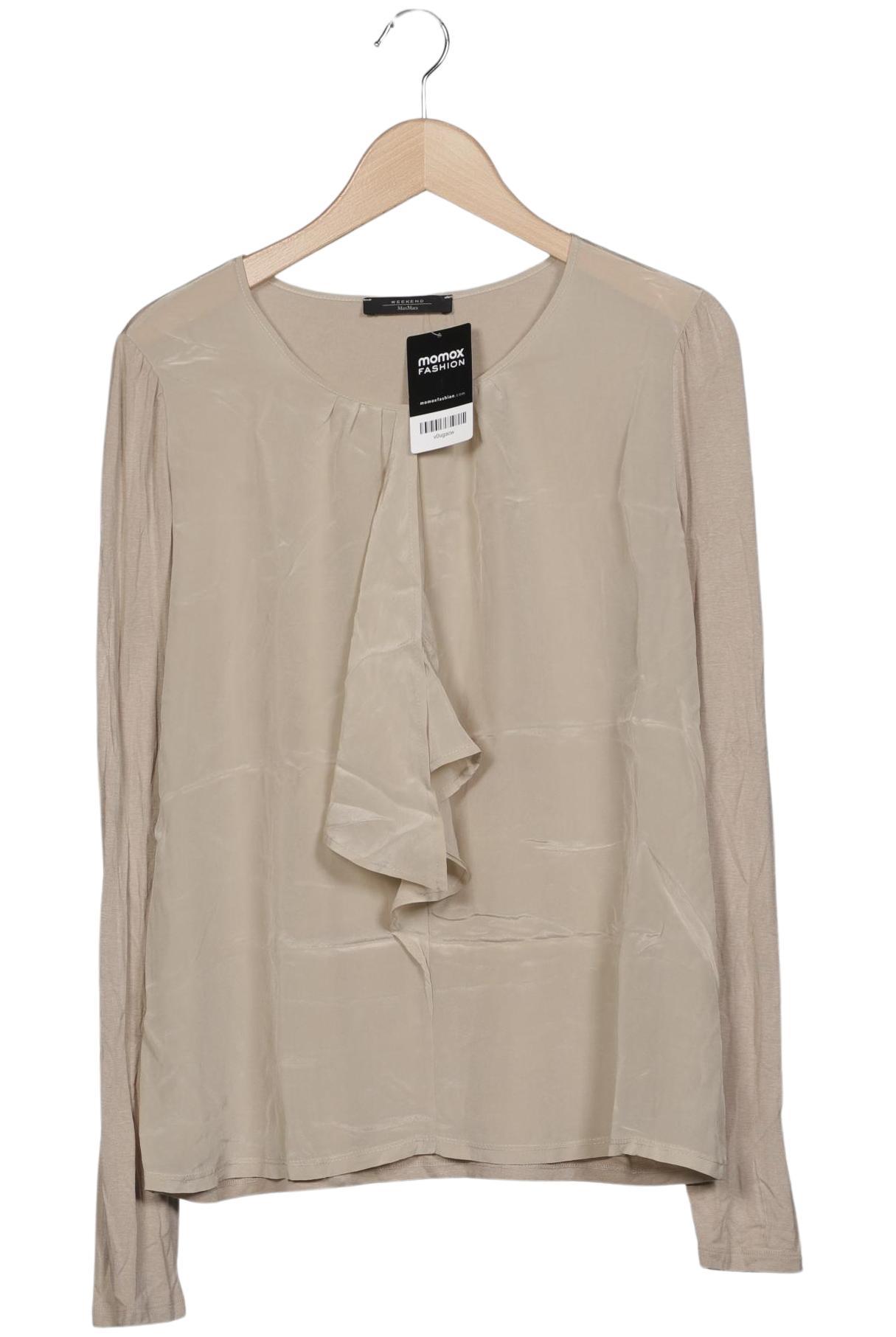 

Weekend Max Mara Damen Langarmshirt, beige, Gr. 42