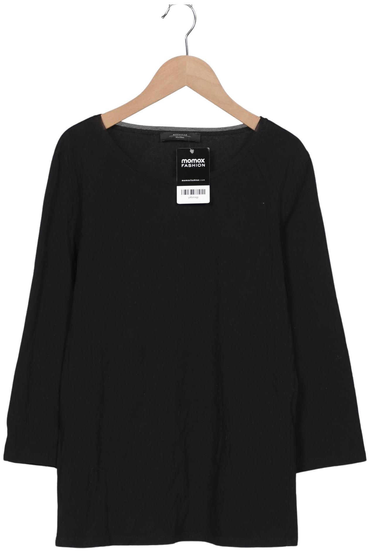 

Weekend Max Mara Damen Langarmshirt, schwarz, Gr. 42