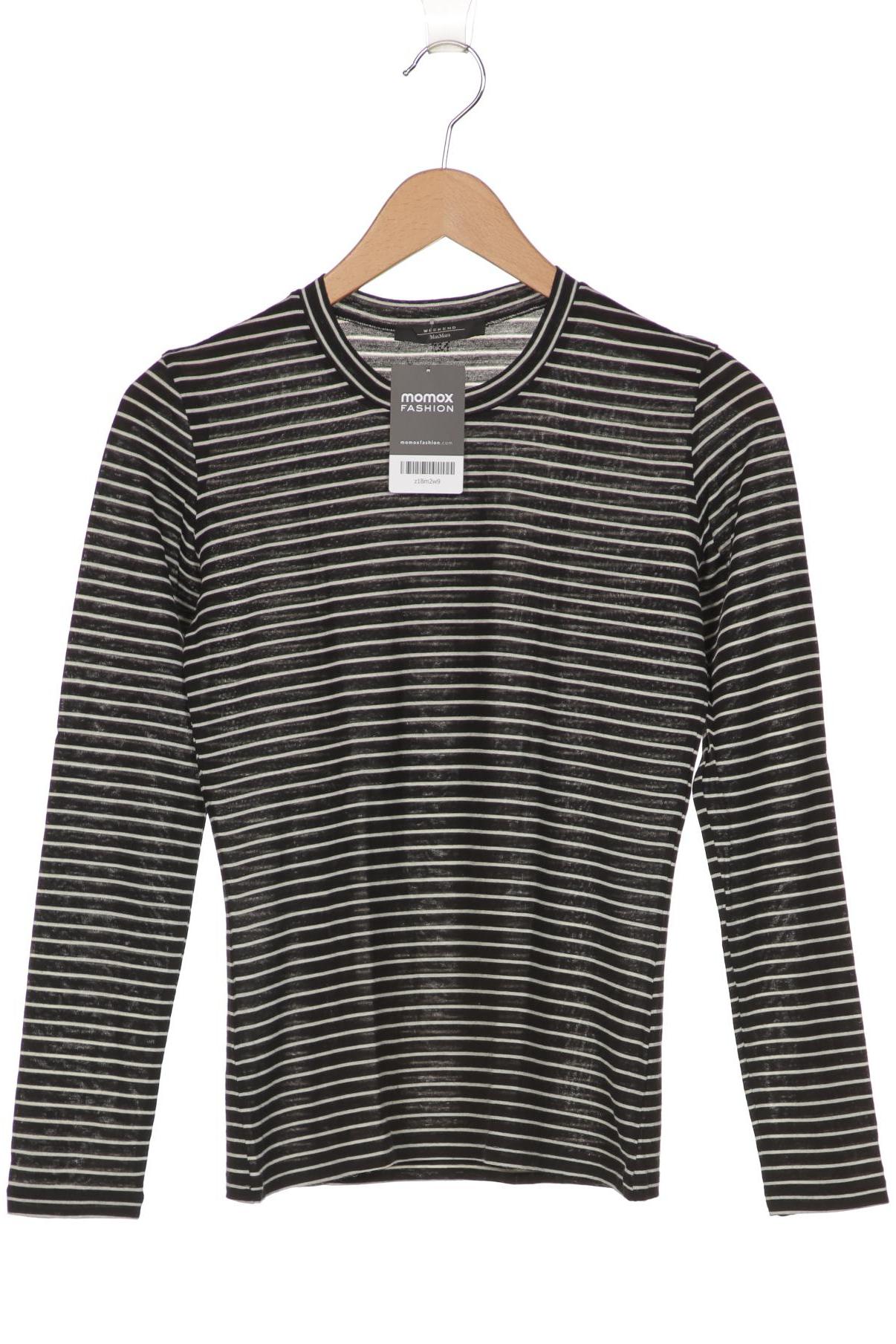 

Weekend Max Mara Damen Langarmshirt, schwarz, Gr. 36