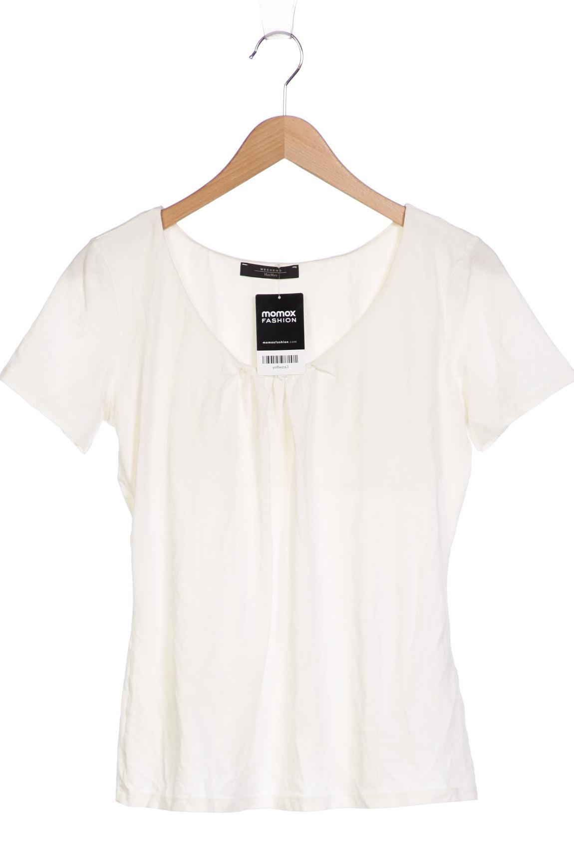 

Weekend Max Mara Damen T-Shirt, weiß, Gr. 44