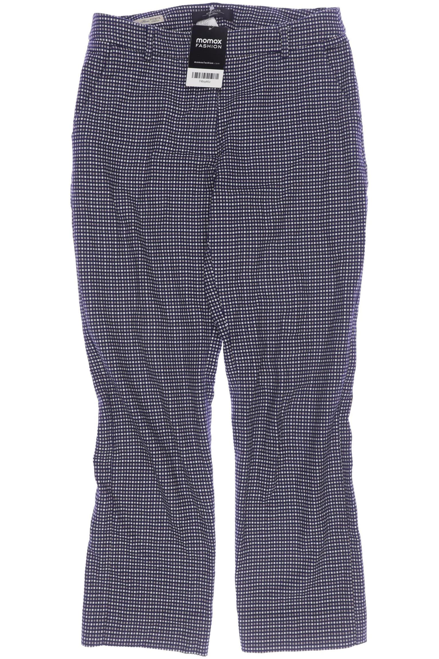 

Weekend Max Mara Damen Stoffhose, marineblau, Gr. 36