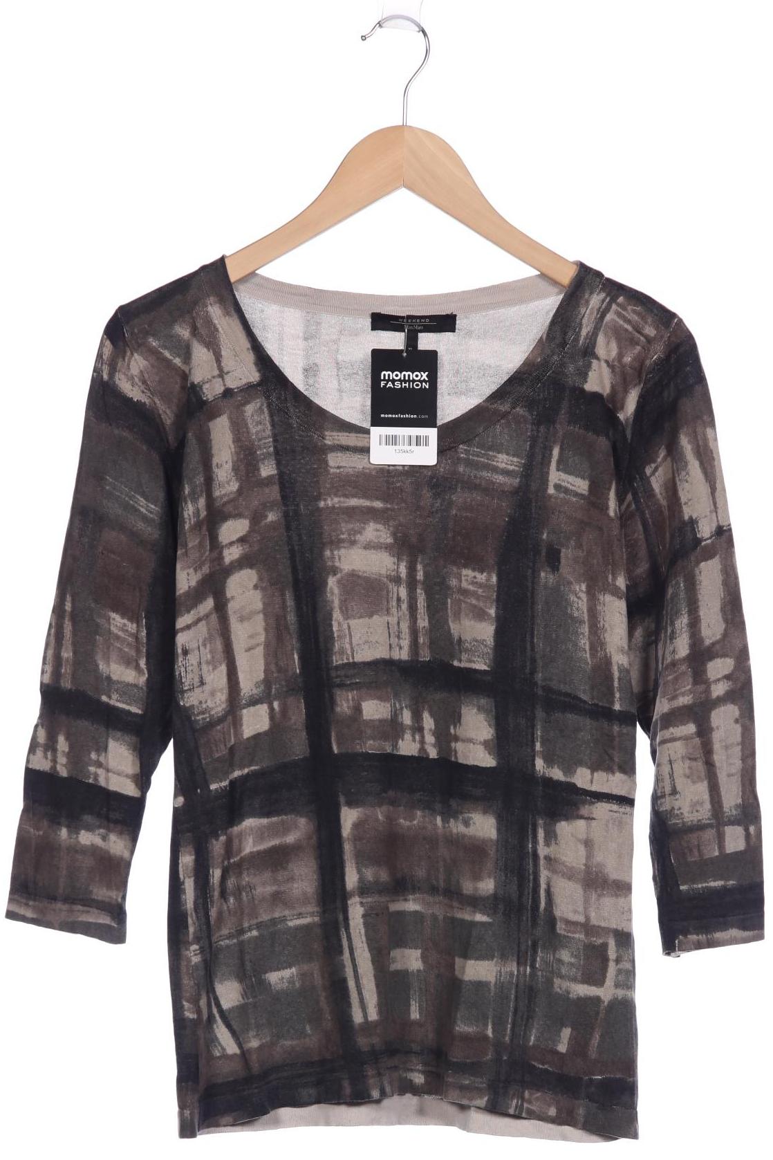 

Weekend Max Mara Damen Langarmshirt, braun, Gr. 44