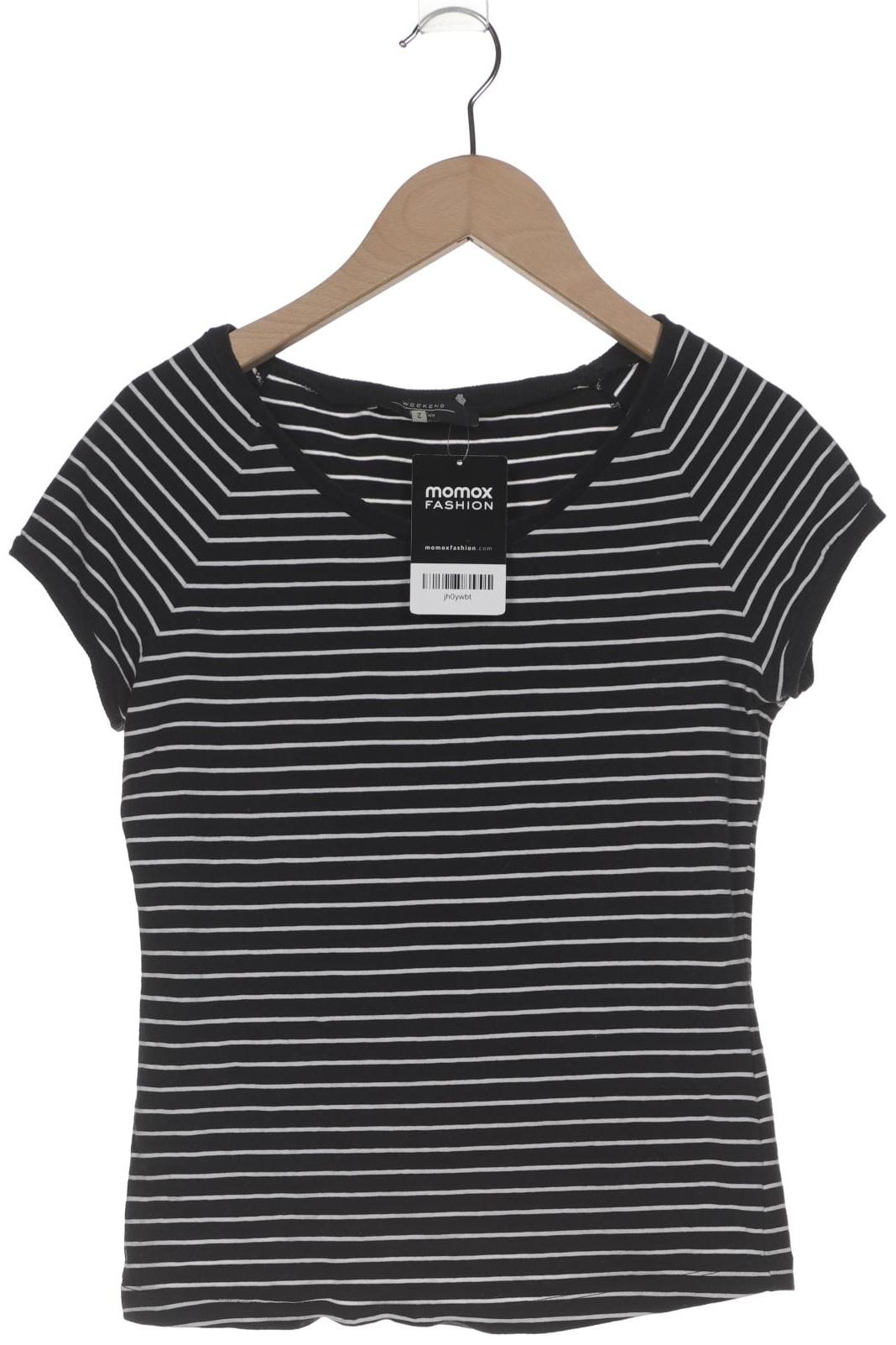 

Weekend Max Mara Damen T-Shirt, schwarz, Gr. 36