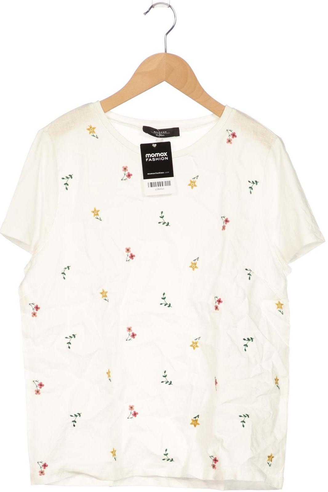 

Weekend Max Mara Damen T-Shirt, weiß, Gr. 44