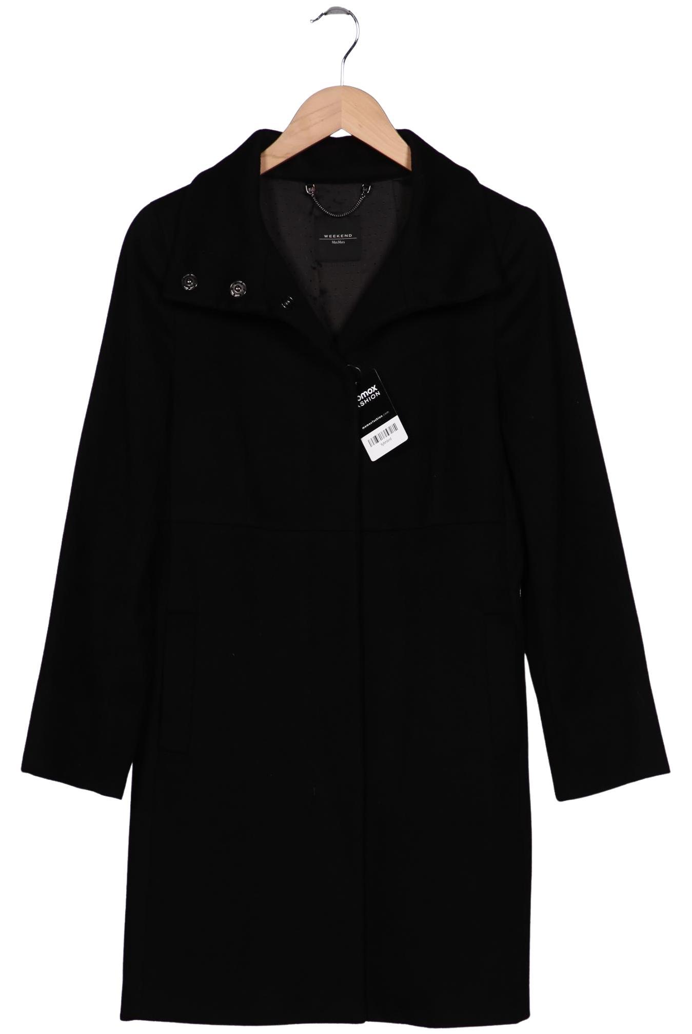 

Weekend Max Mara Damen Mantel, schwarz, Gr. 36