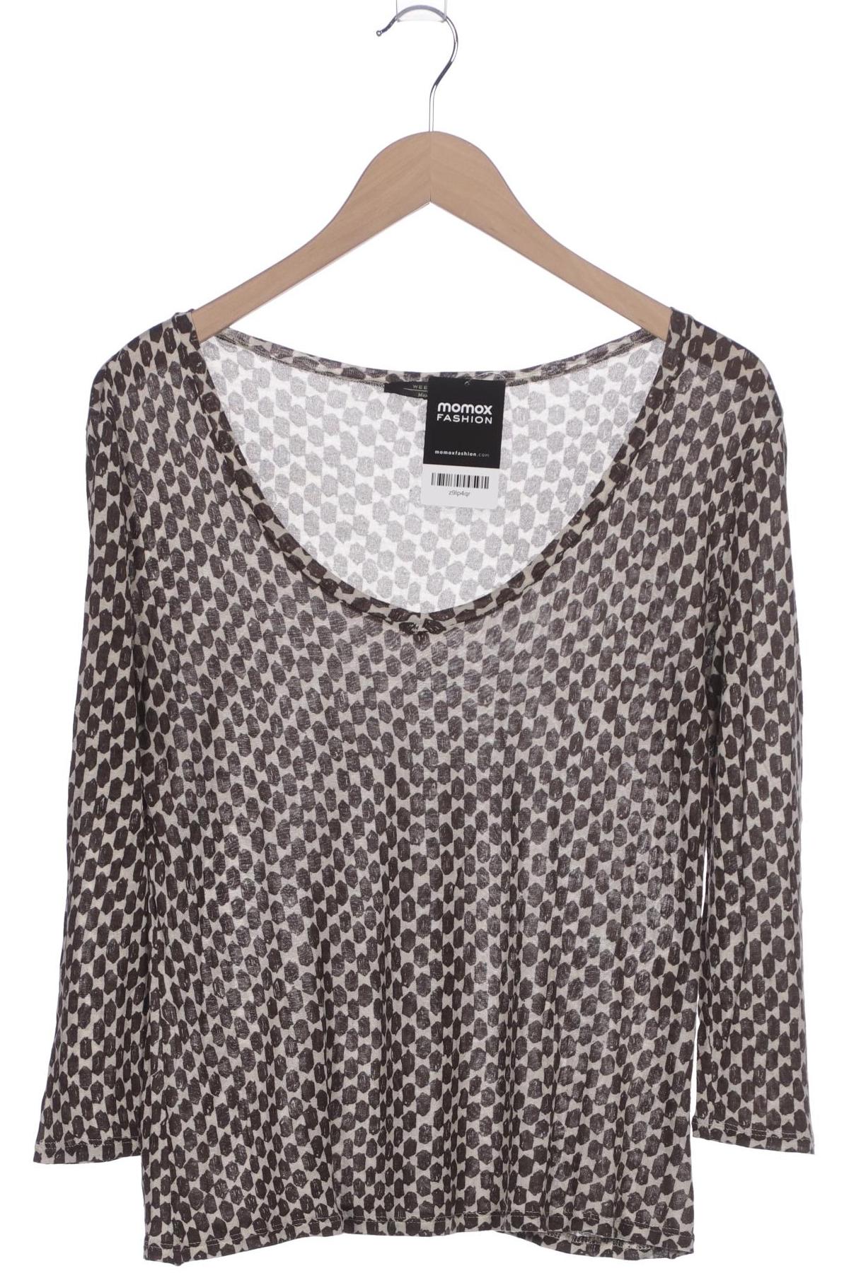 

Weekend Max Mara Damen Langarmshirt, braun, Gr. 42