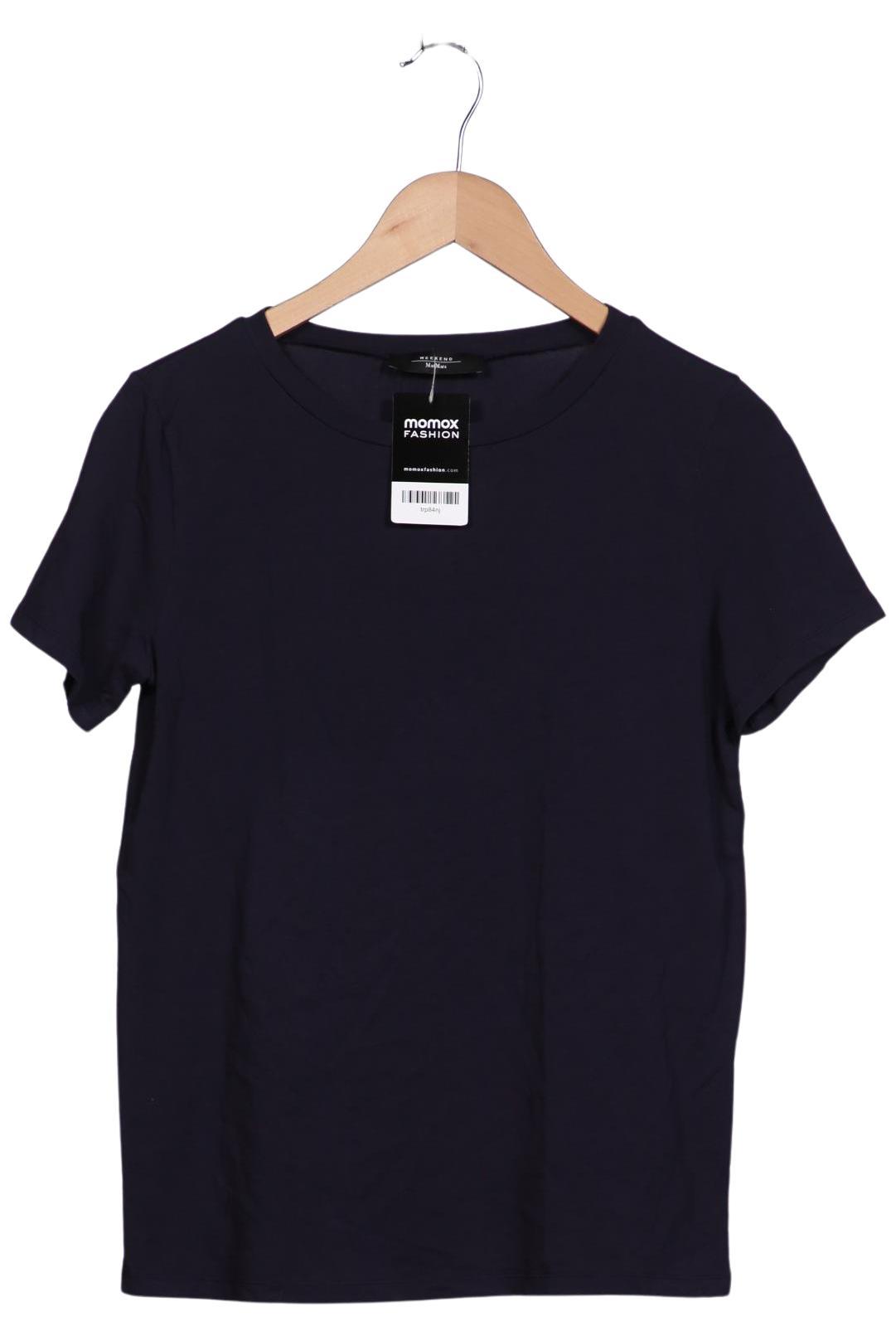 

Weekend Max Mara Damen T-Shirt, marineblau, Gr. 38