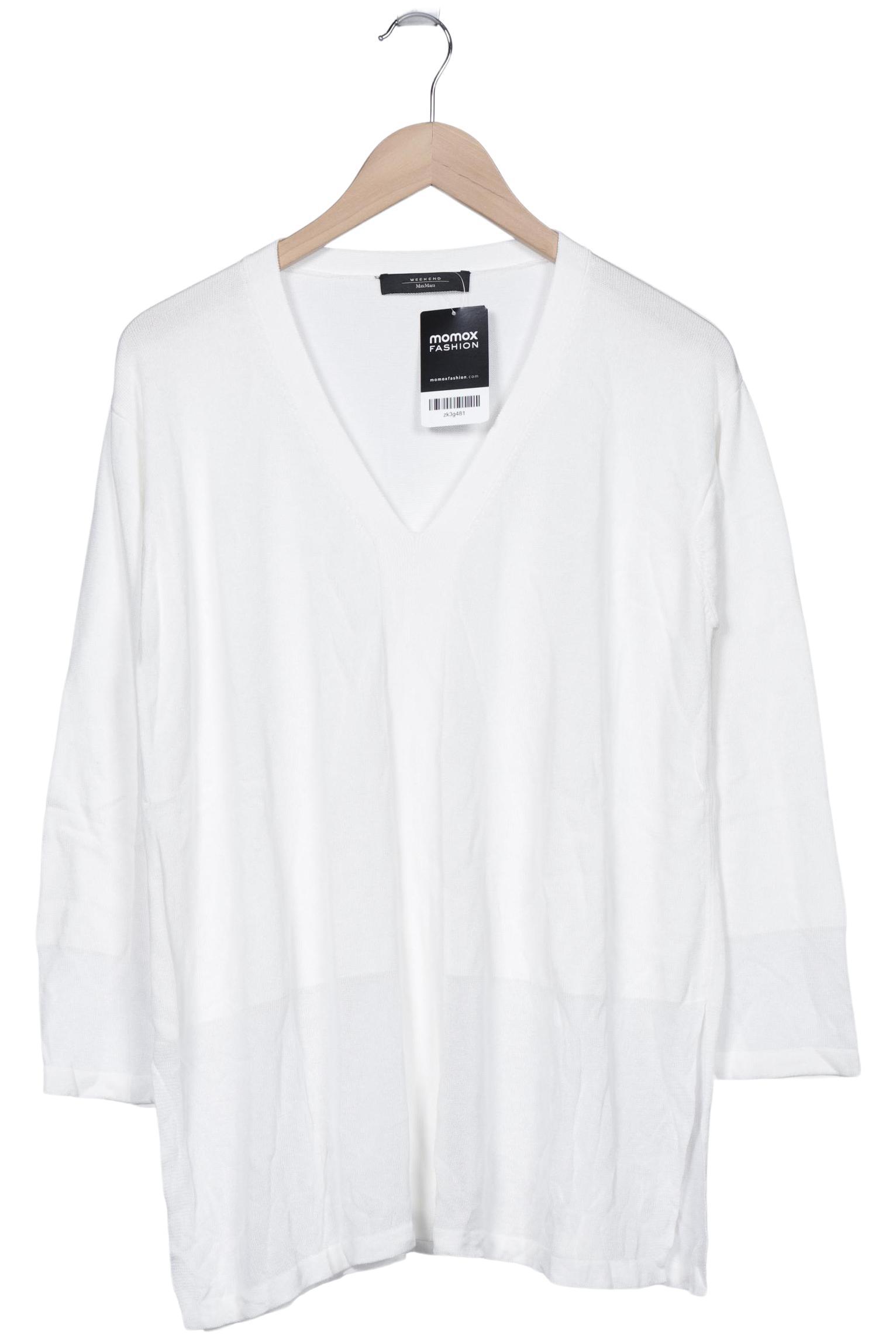 

Weekend Max Mara Damen Pullover, weiß, Gr. 42