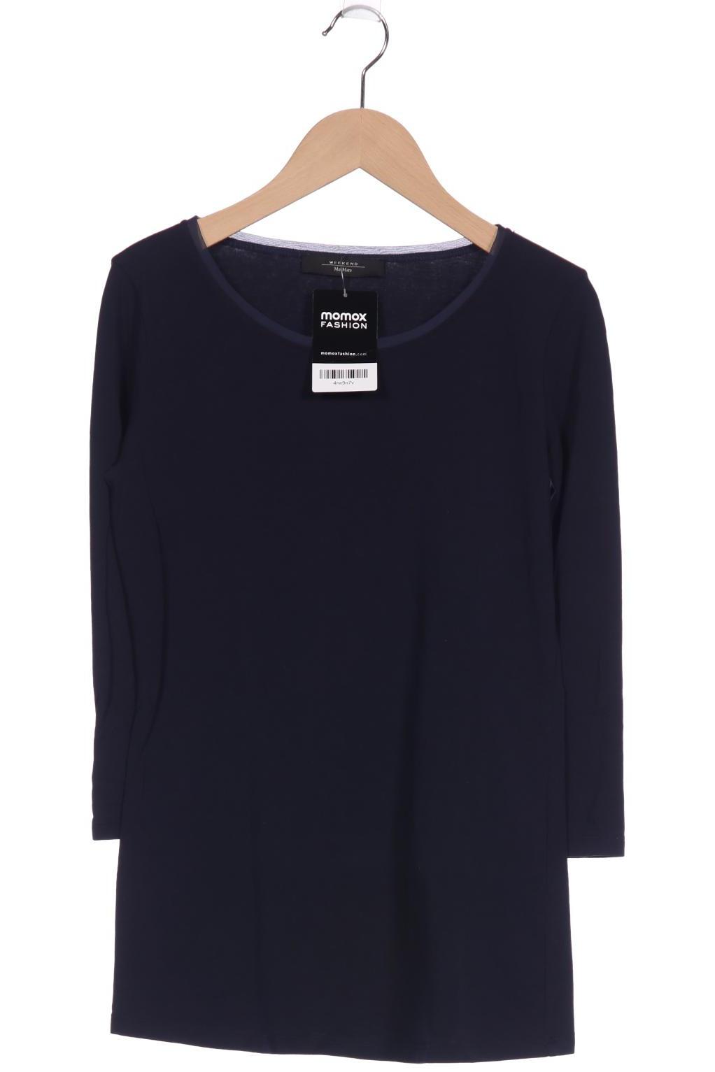 

Weekend Max Mara Damen Langarmshirt, marineblau, Gr. 36