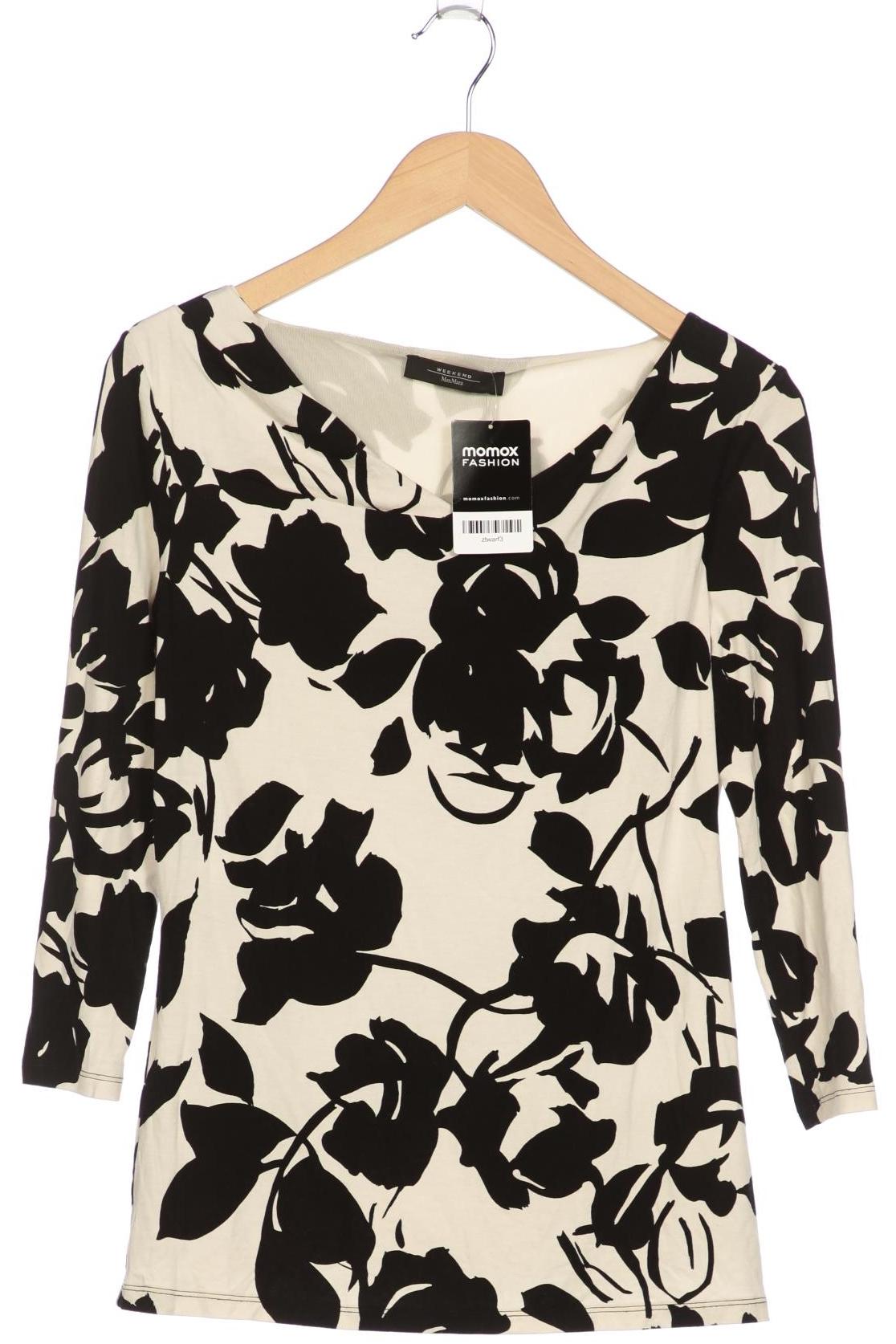 

Weekend Max Mara Damen Langarmshirt, schwarz, Gr. 36