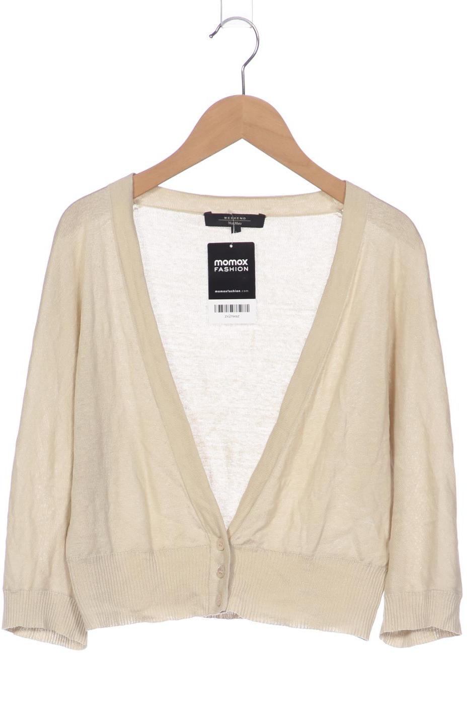 

Weekend Max Mara Damen Strickjacke, beige, Gr. 42