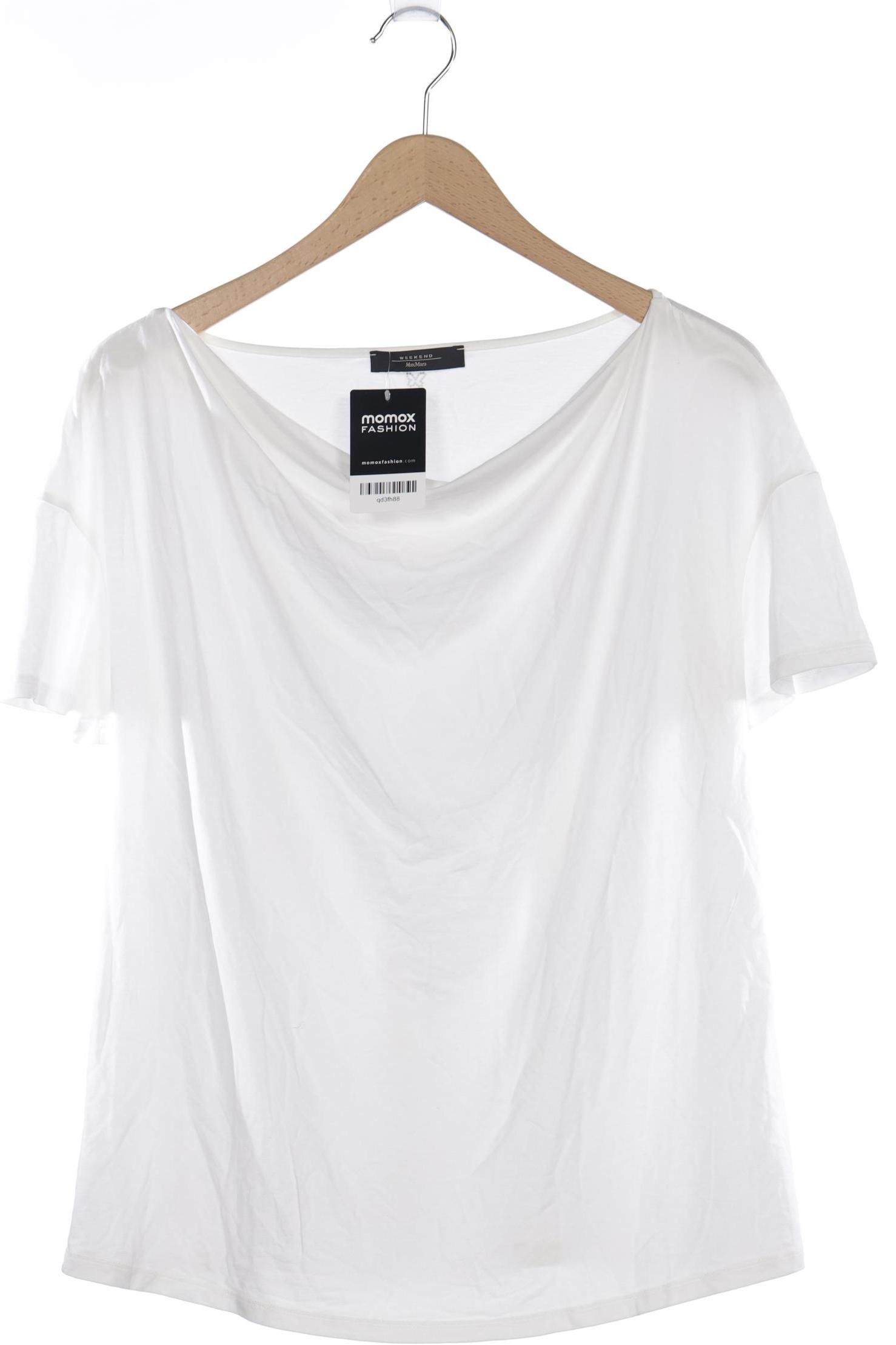 

Weekend Max Mara Damen T-Shirt, weiß, Gr. 42
