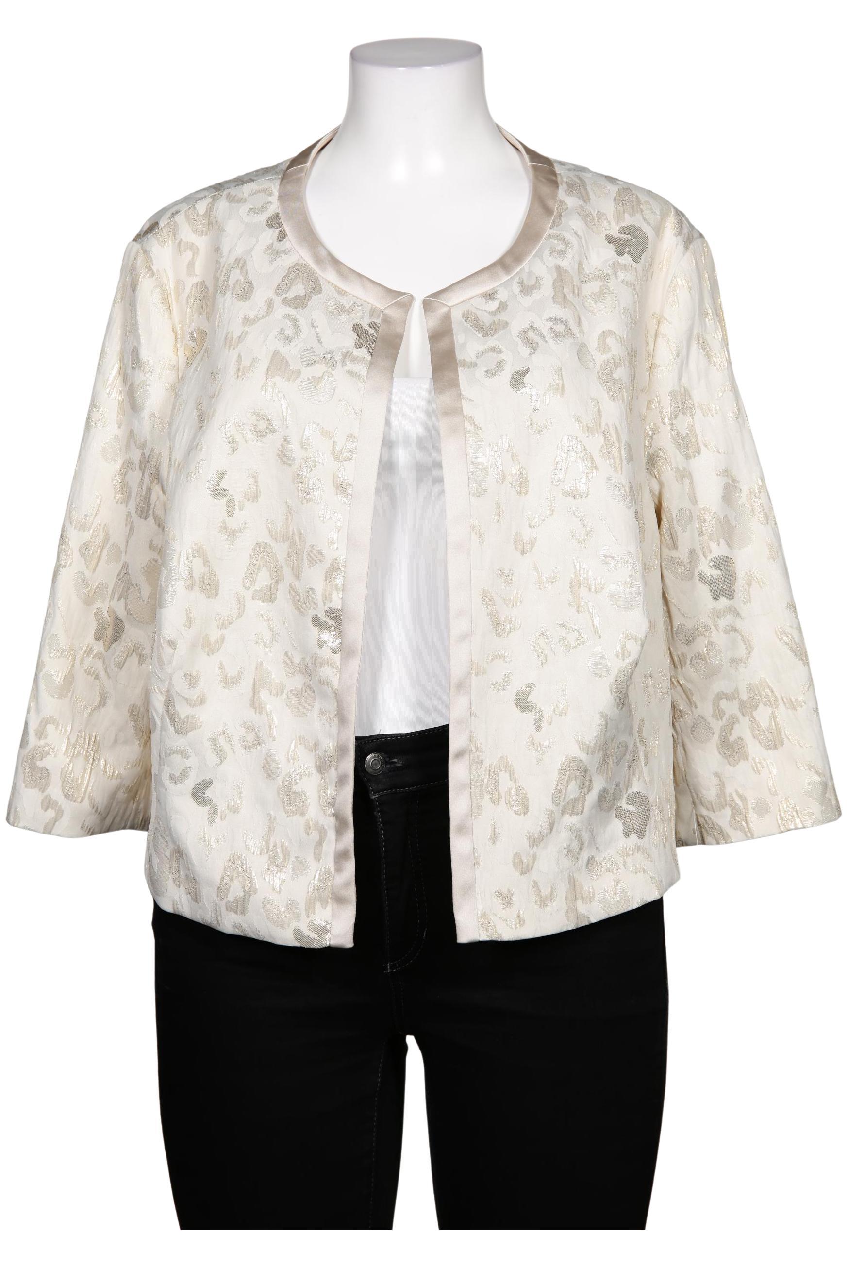 

weise Damen Blazer, cremeweiß, Gr. 52