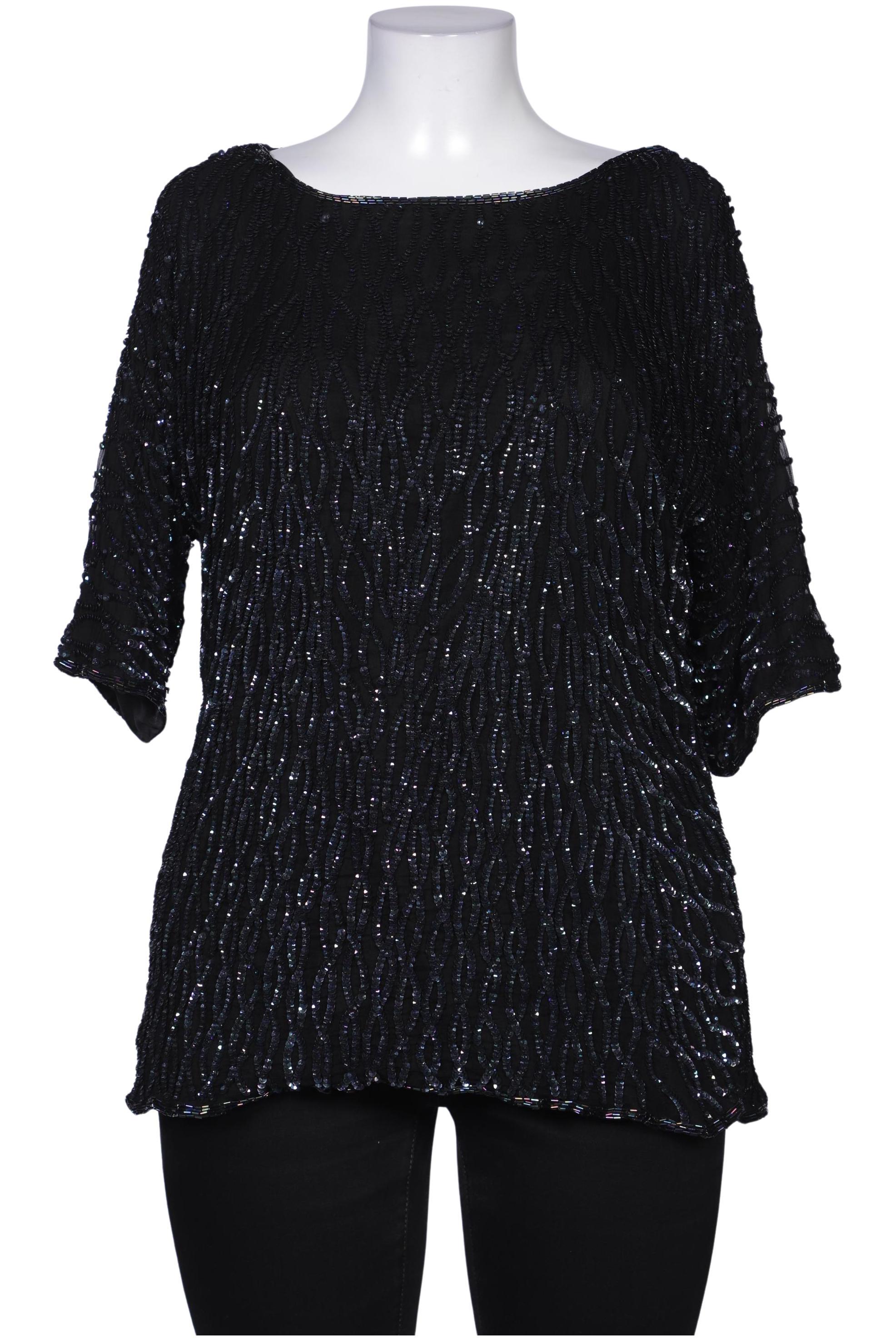 

weise Damen Bluse, schwarz, Gr. 46