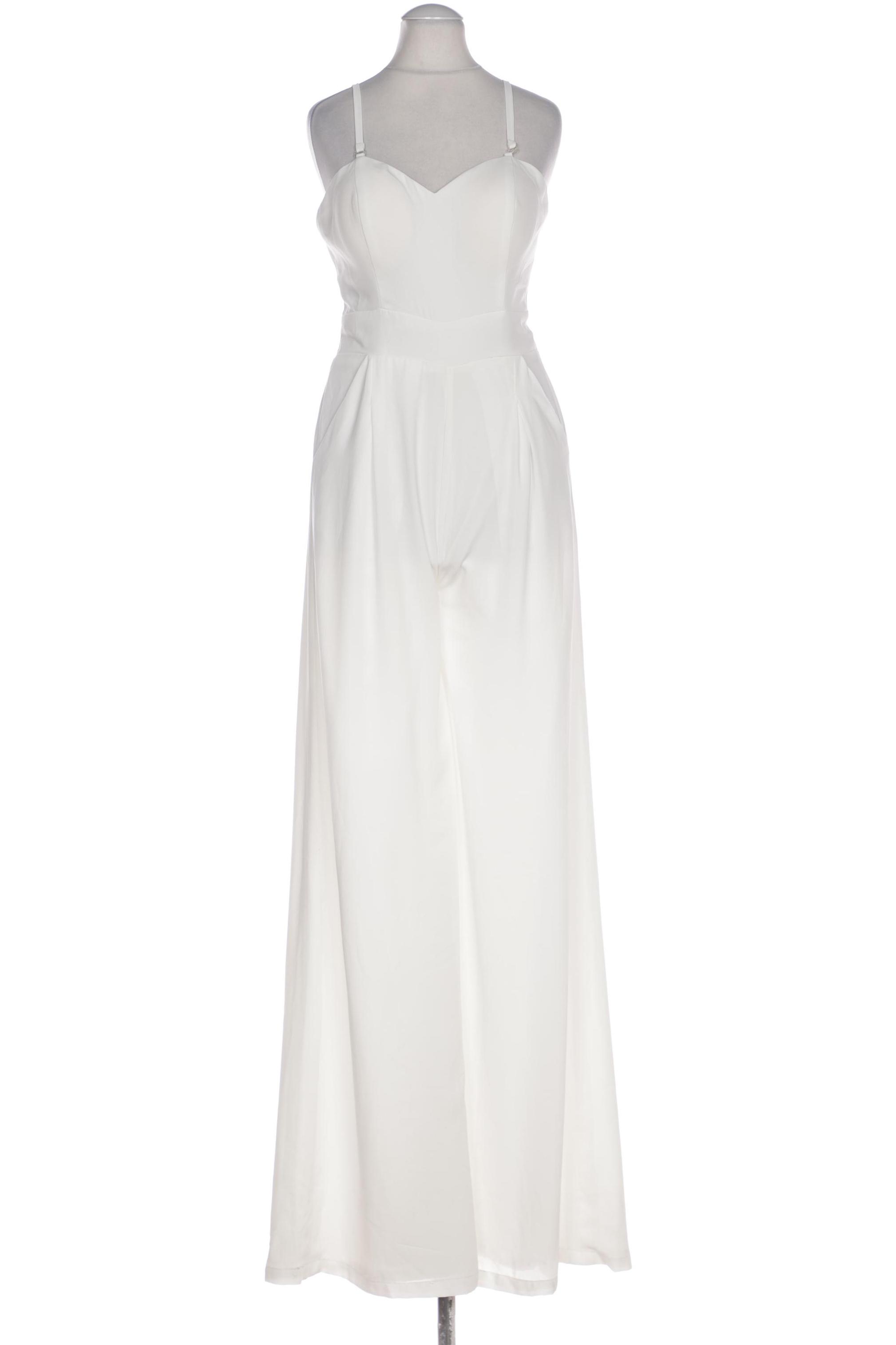 

weise Damen Jumpsuit/Overall, weiß, Gr. 36