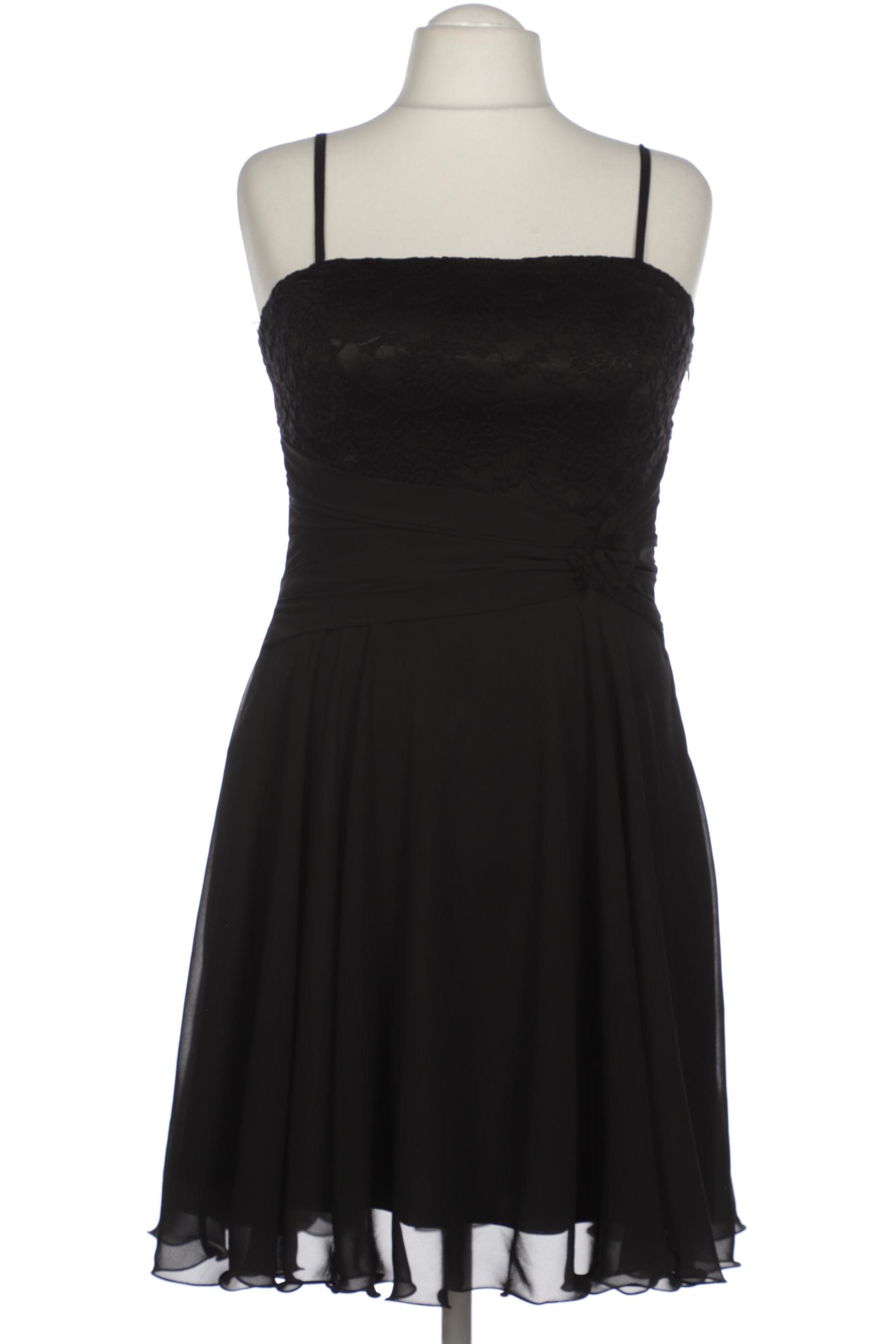 

weise Damen Kleid, schwarz, Gr. 46