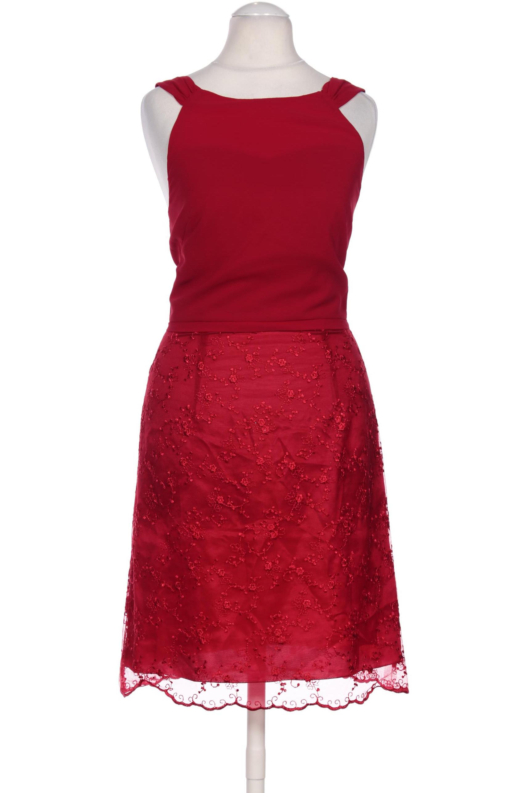 

weise Damen Kleid, rot, Gr. 32