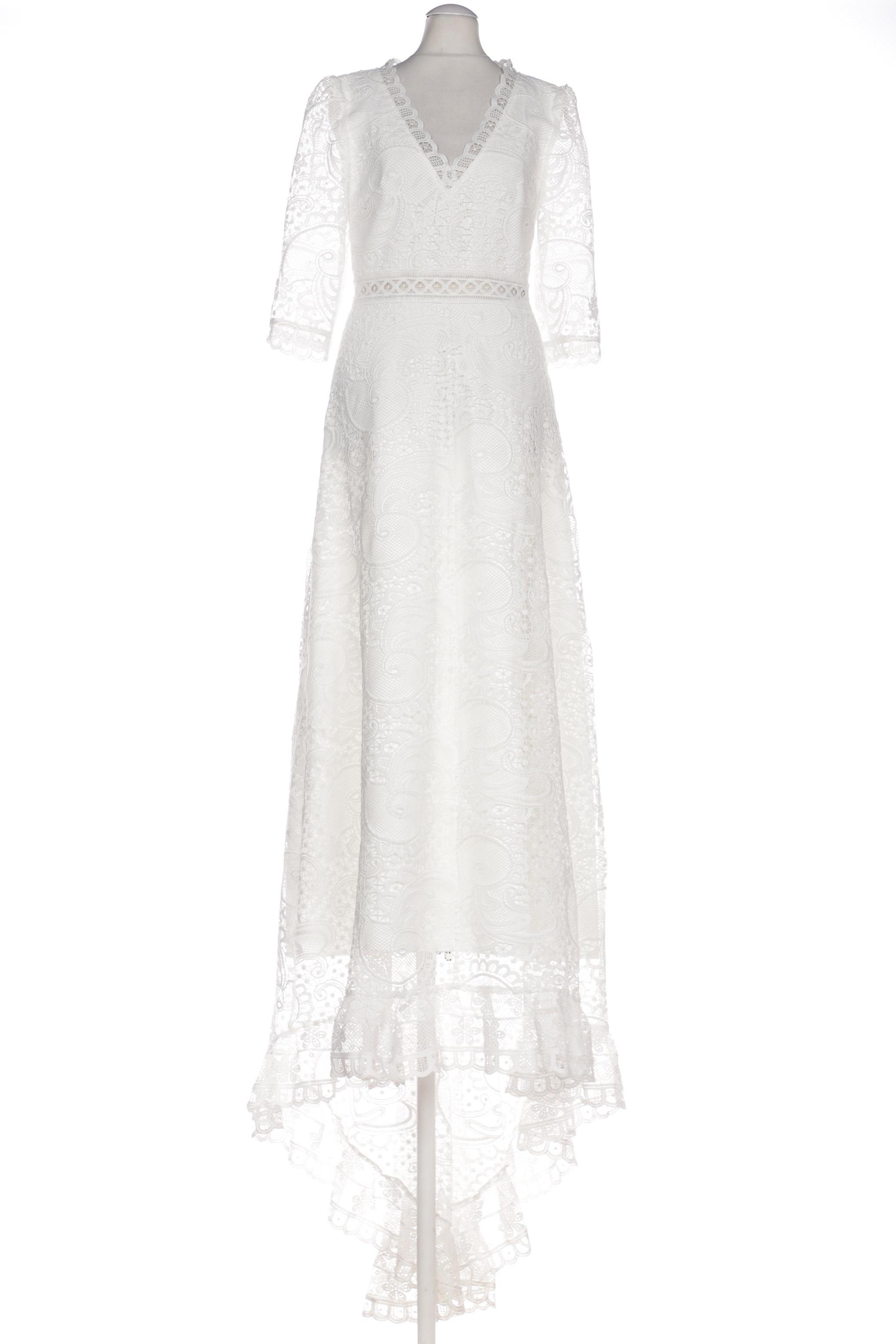 

weise Damen Kleid, weiß, Gr. 38