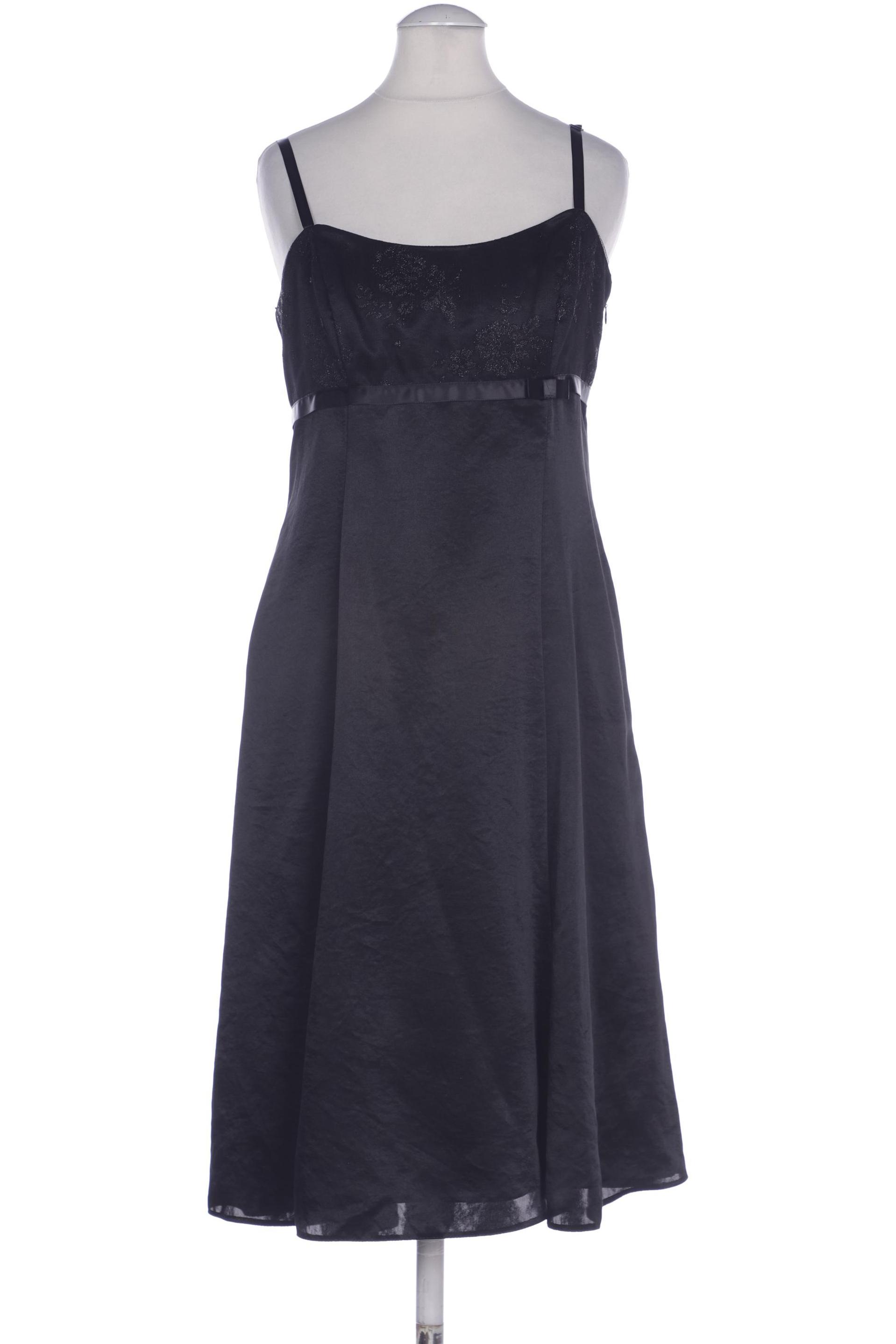 

weise Damen Kleid, schwarz