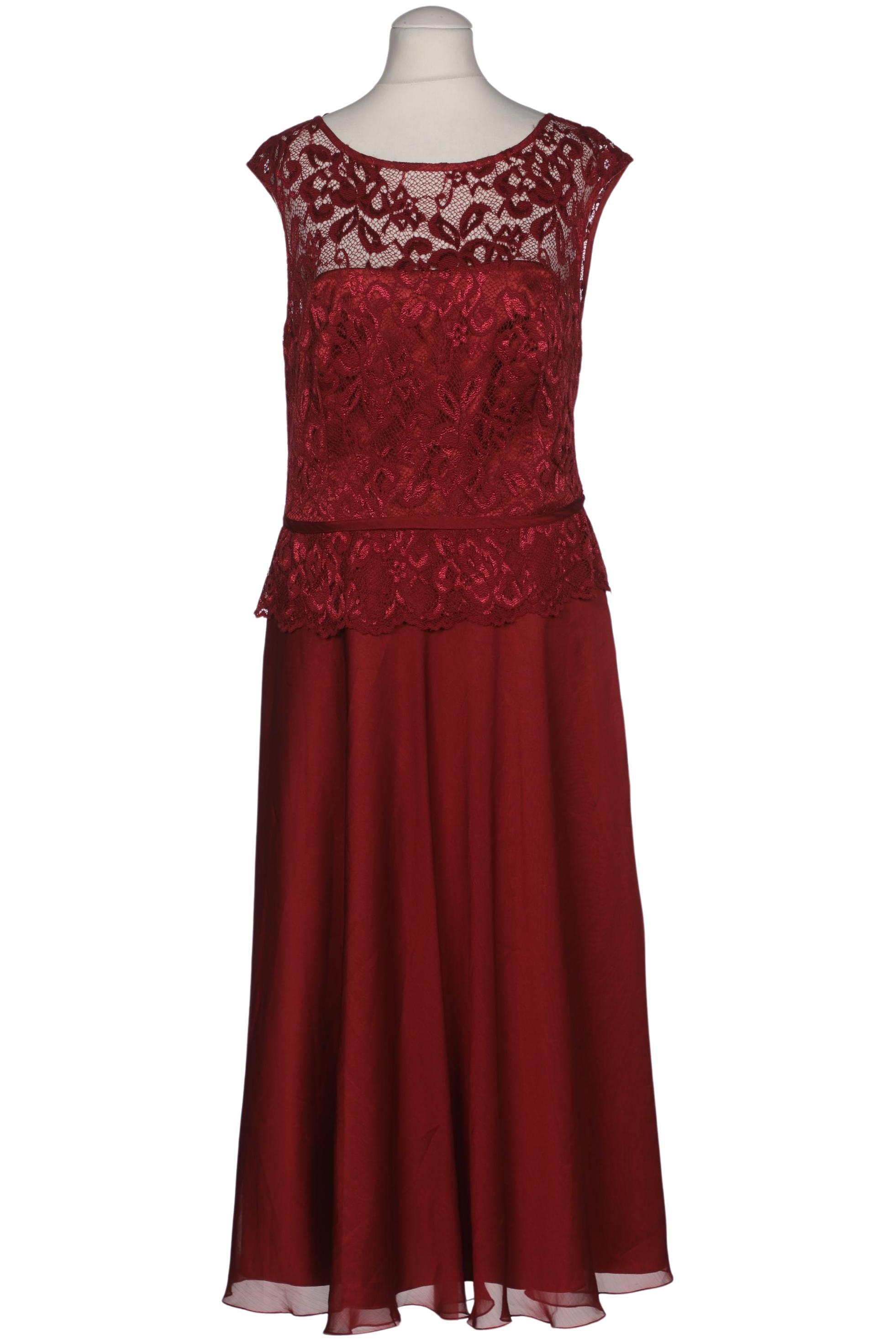

weise Damen Kleid, rot, Gr. 40