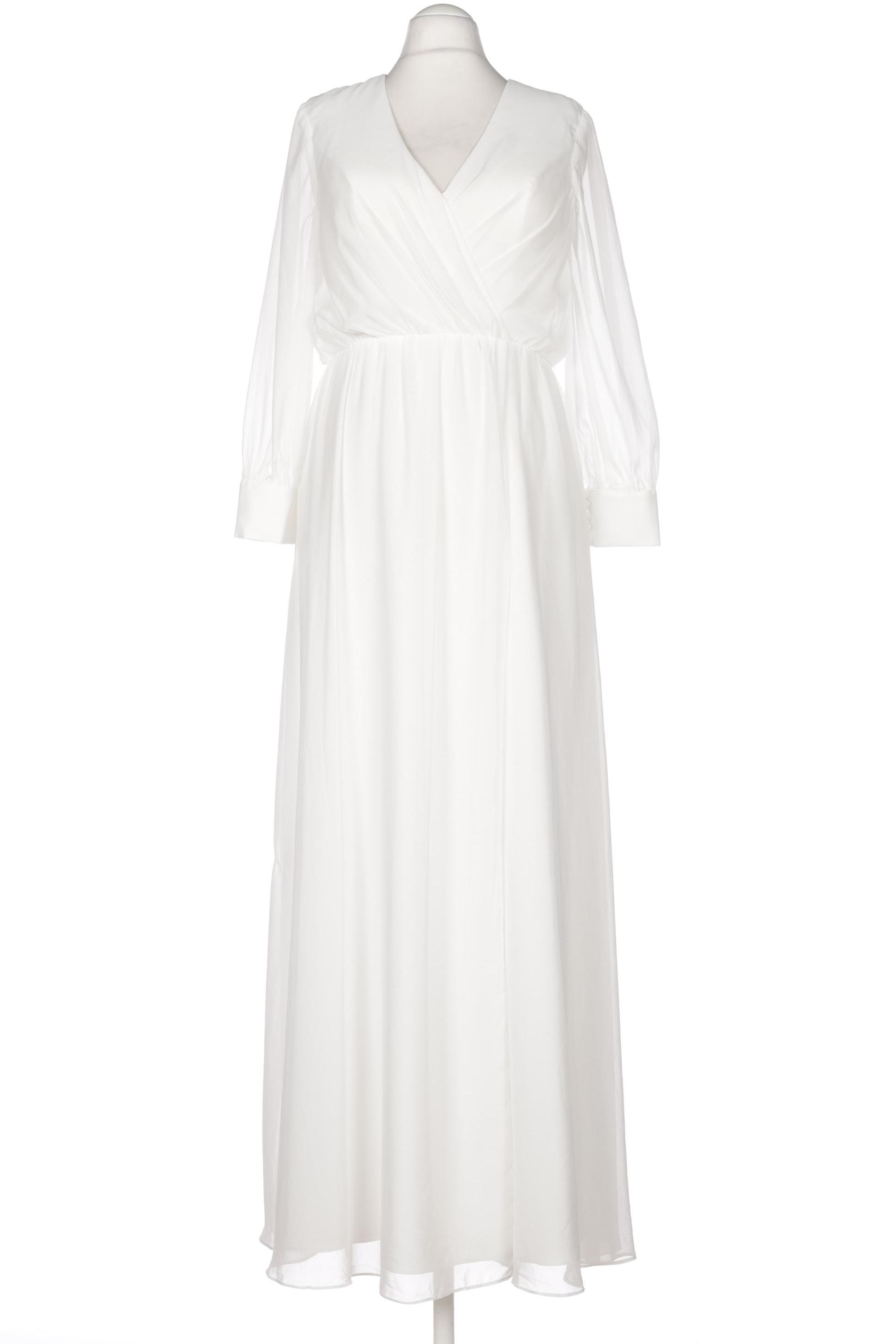 

weise Damen Kleid, weiß